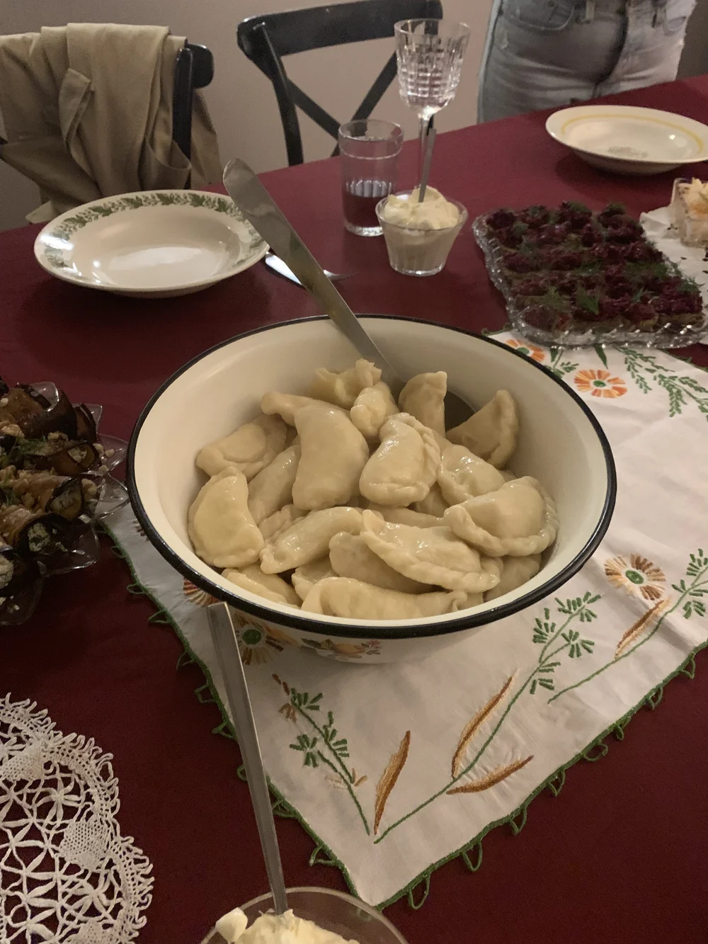 Varenyky ready to eat