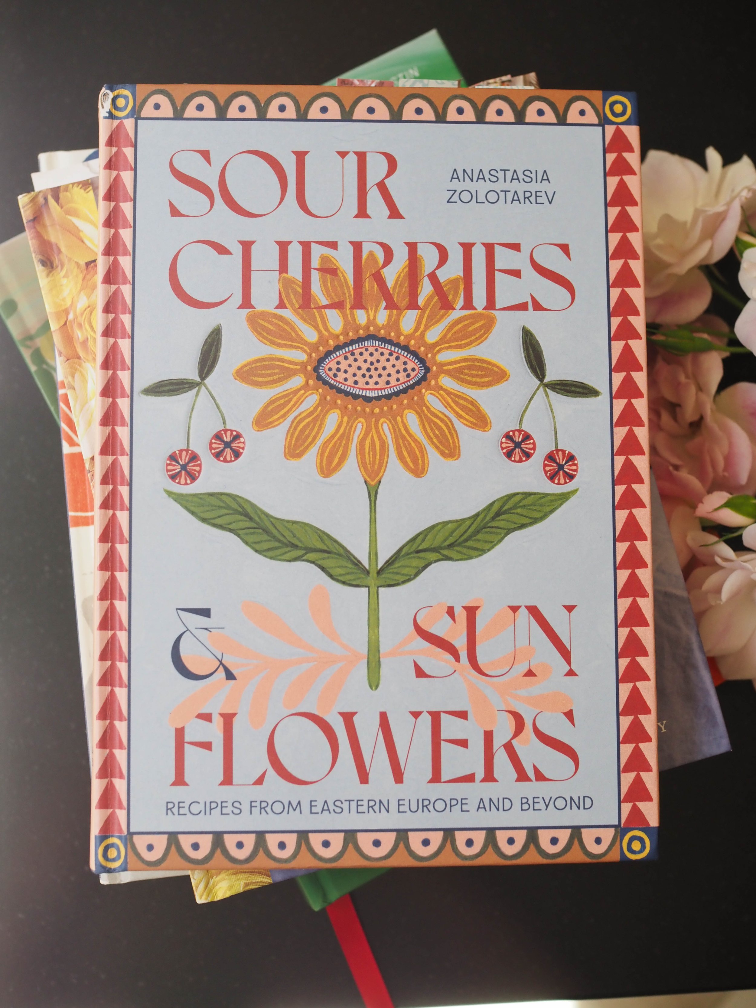 Sour Cherries and Sunflowers