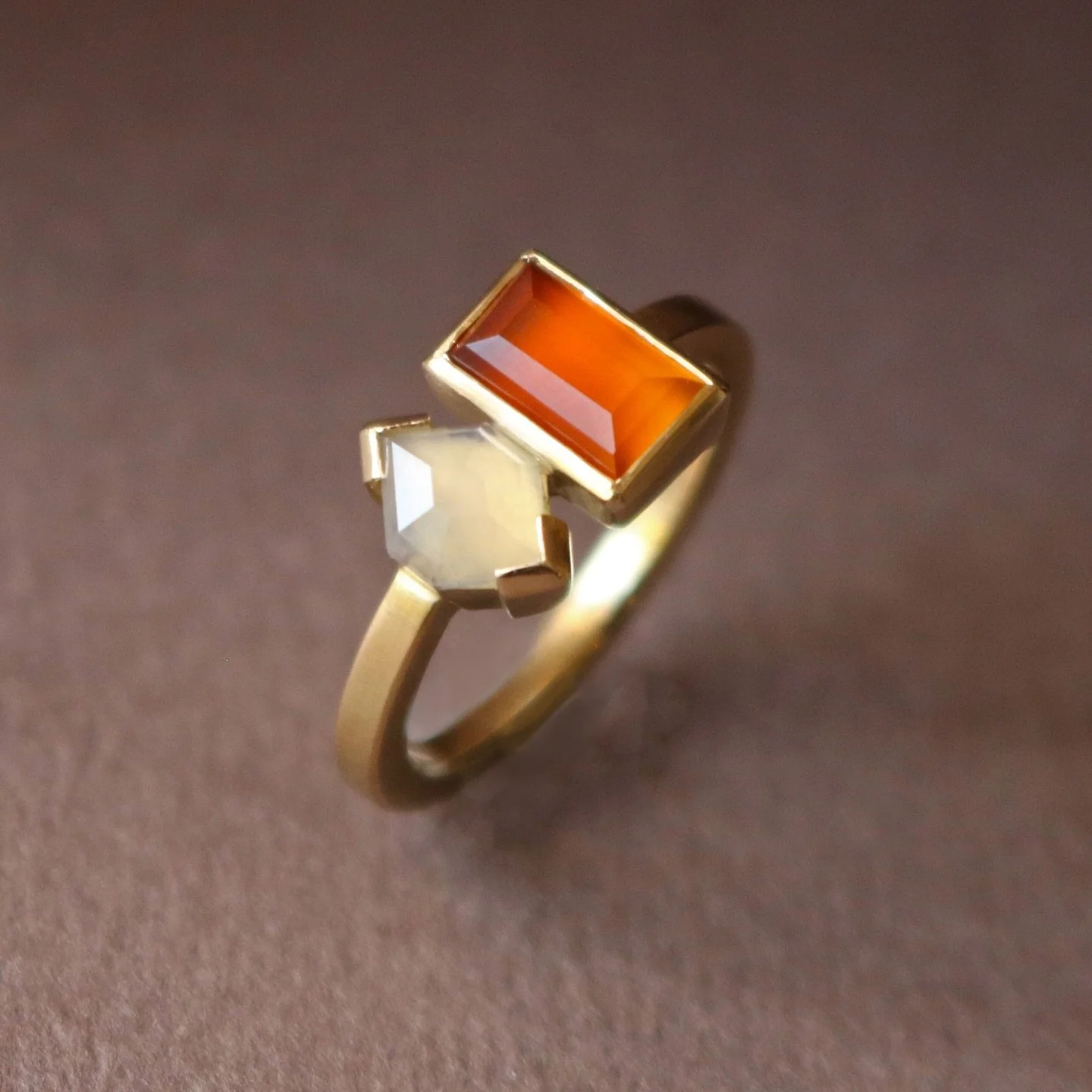 I love making rings for my customers who just want to treat themselves to something special. No big life event, just an investment in themselves because they deserve it! And this was exactly that.

A standout ring but in tiny finger size (it doesn&rs