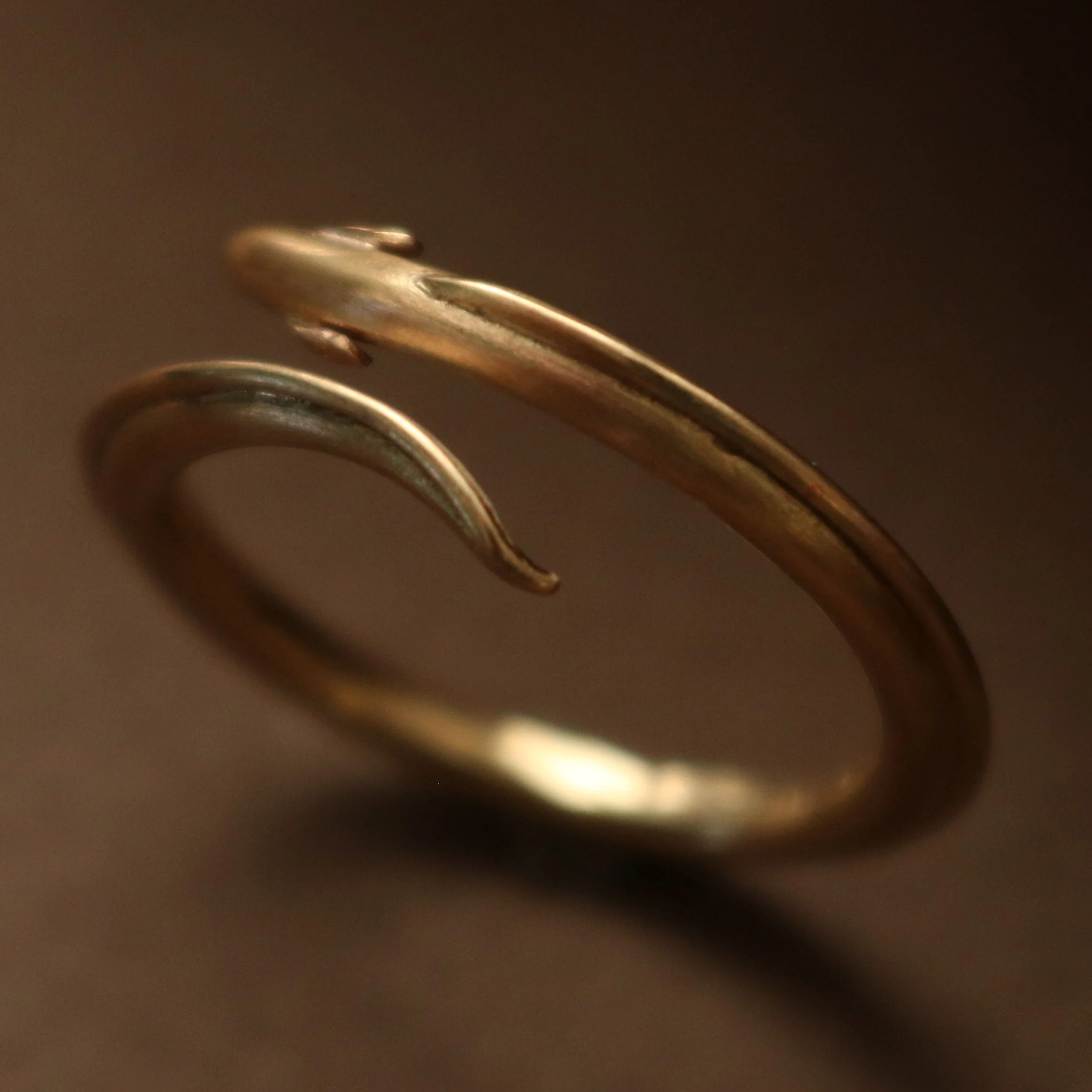  Tuna eel gold ring 