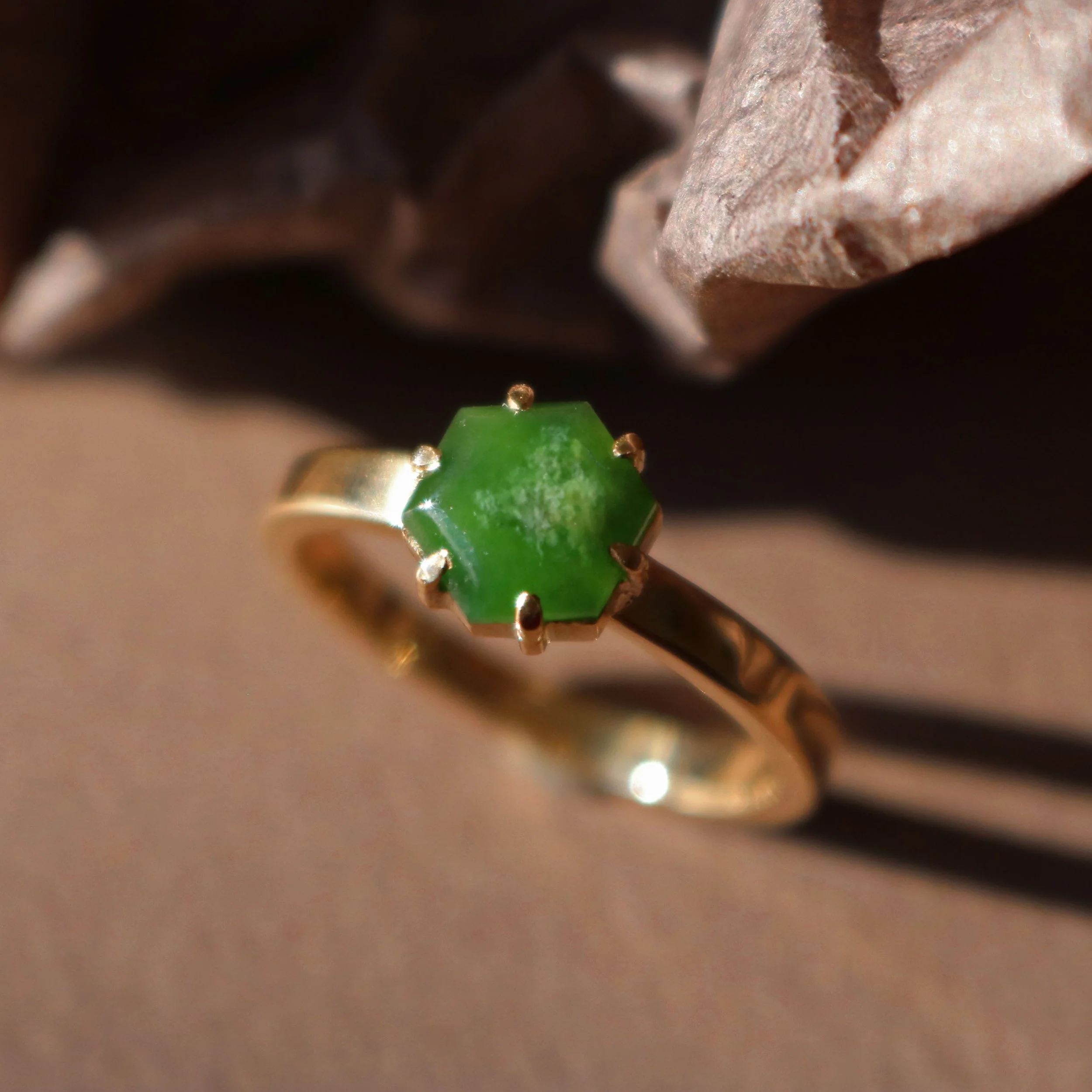 pounamu greenstone ring