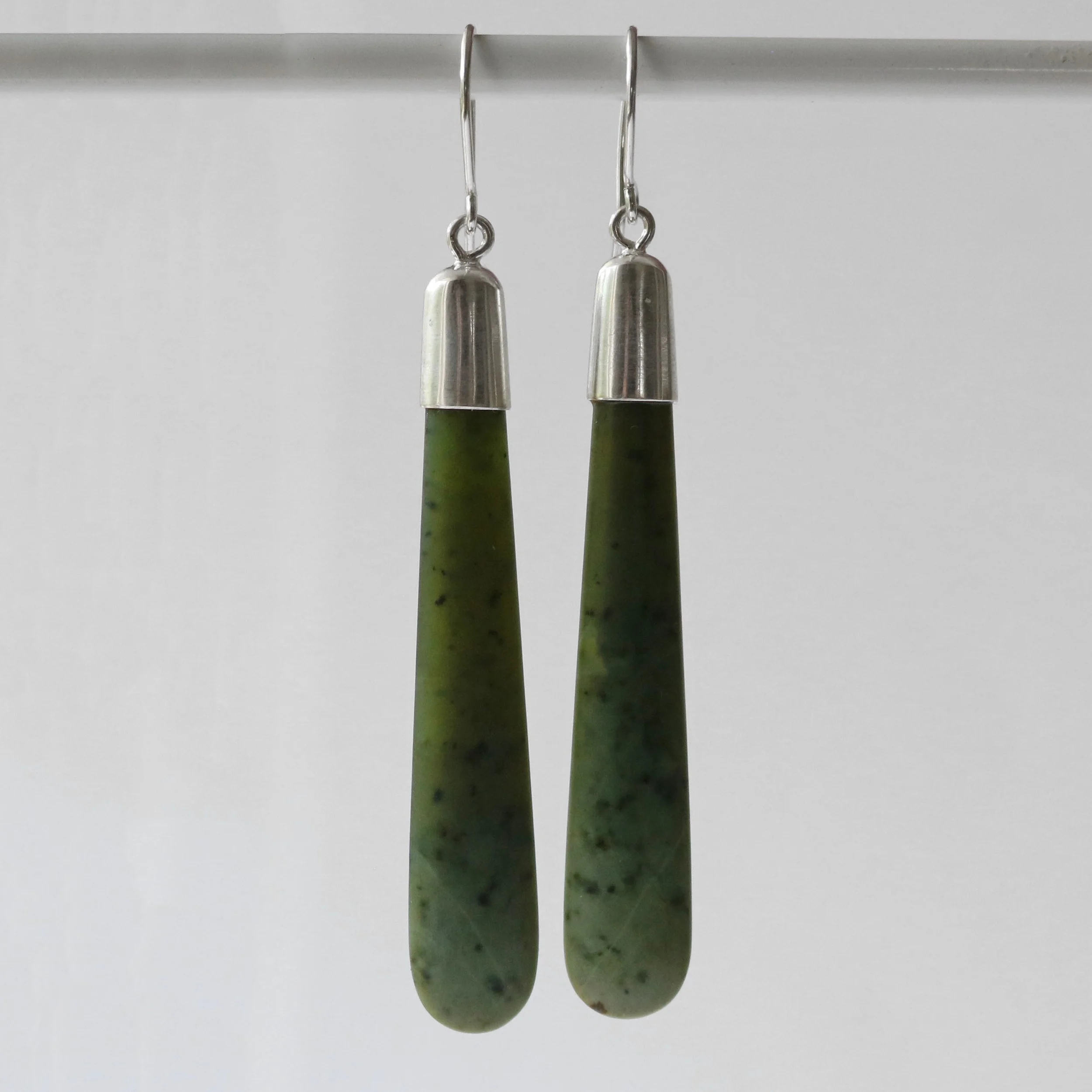 Nelson Pounamu Roimata Earrings silver.jpg