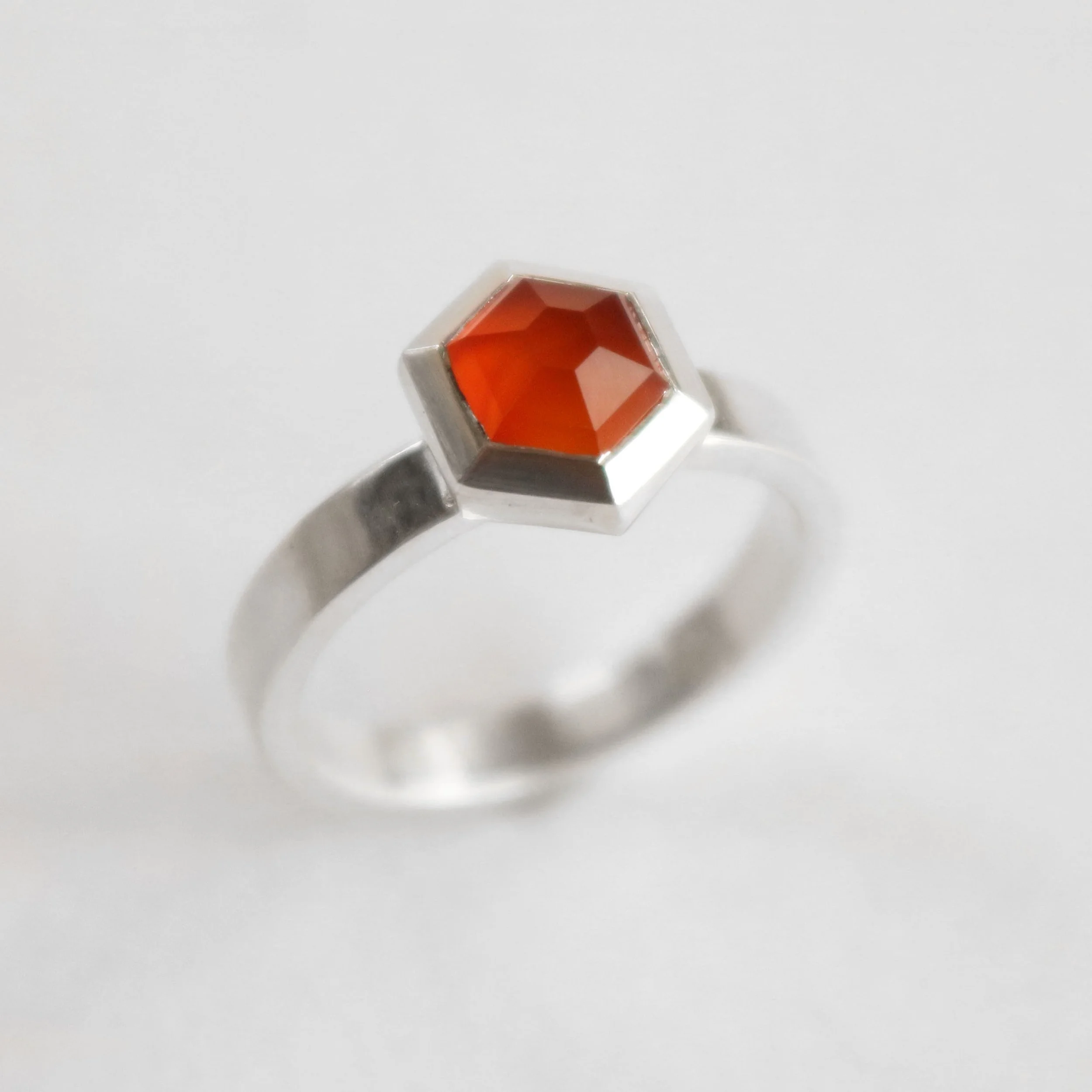 Hex carnelian silver ring 3.jpg