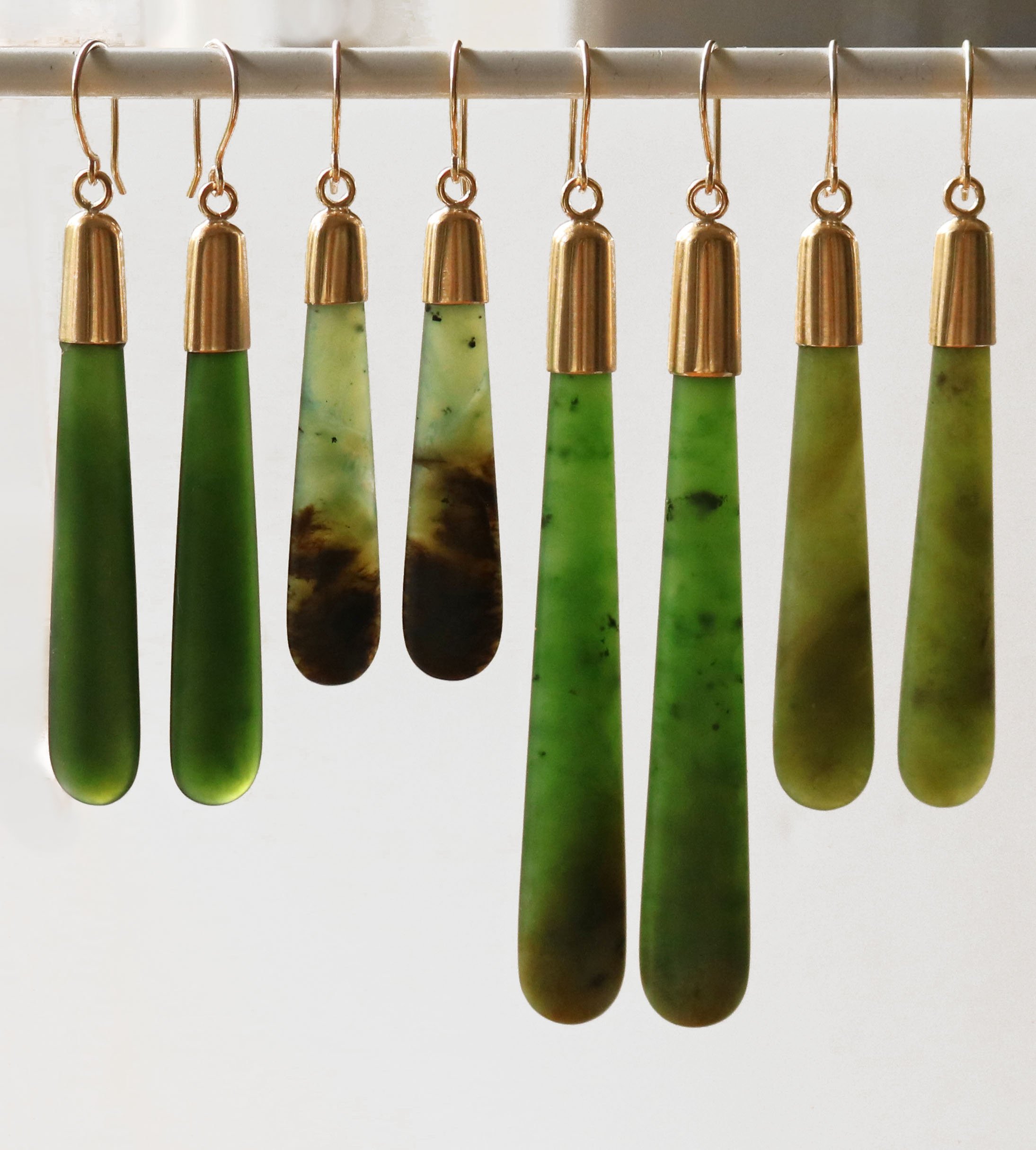 Gold roimata earrings group shot.jpg