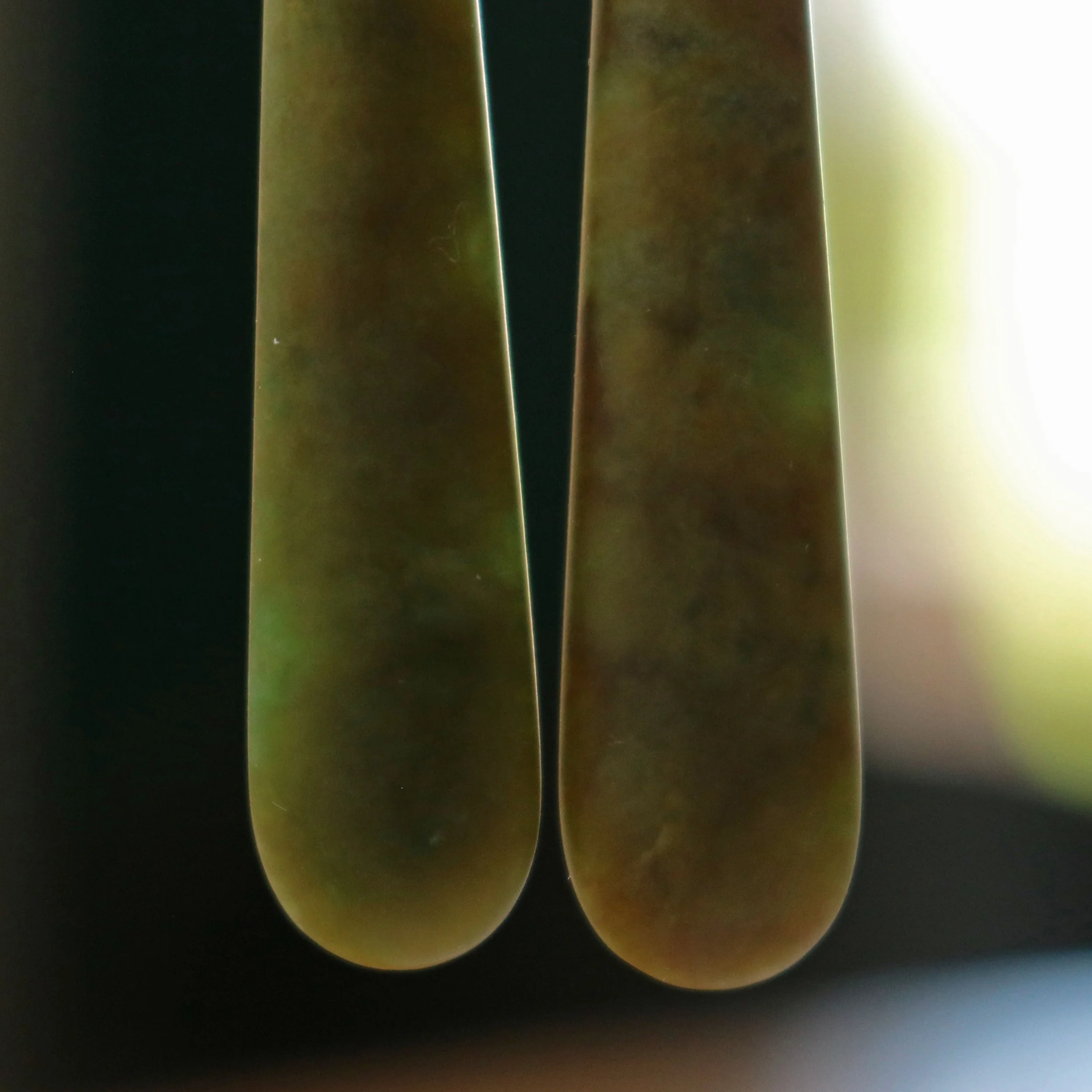 Small Pounamu silver Roimata Earrings 3.jpg