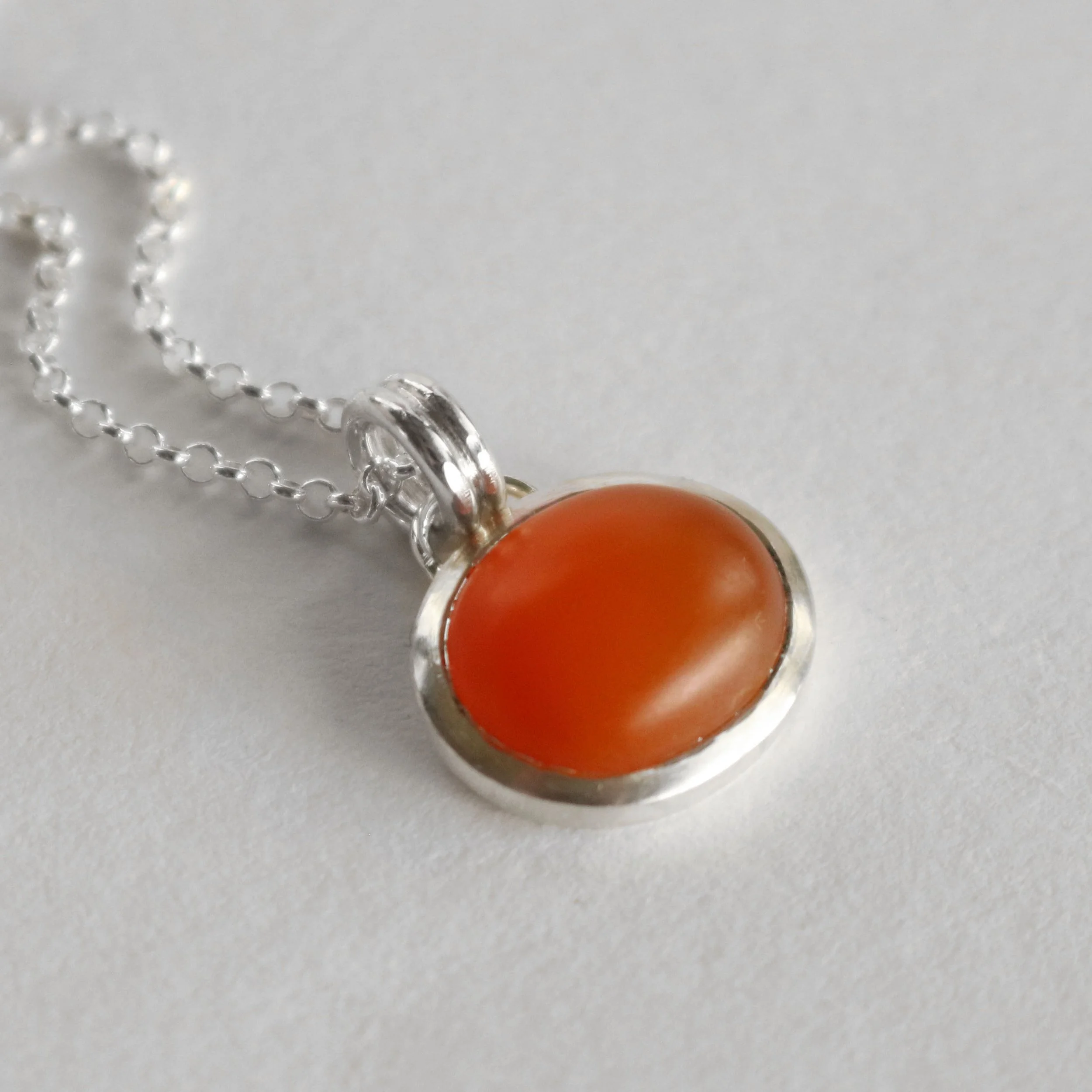 Carnelian oval pendant silver.jpg