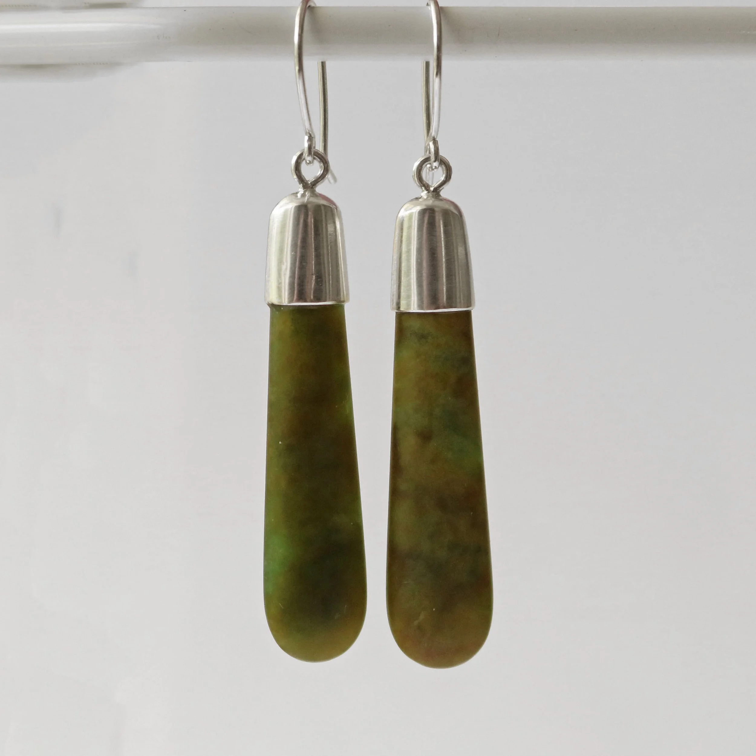 Small Pounamu silver Roimata Earrings.jpg