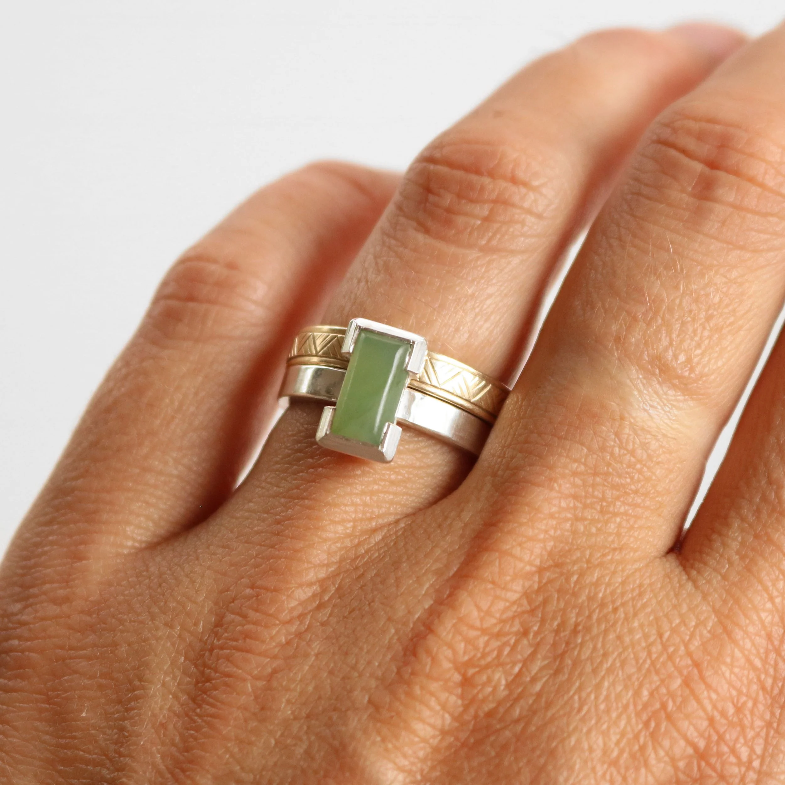 inanga pounamu rectangle silver ring 3.jpg