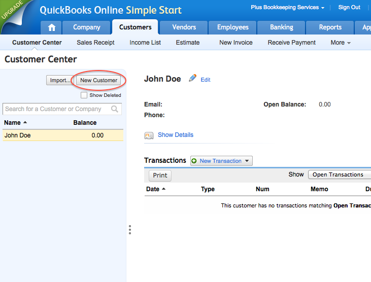 How to set up the QuickBooks customer list for parents and children