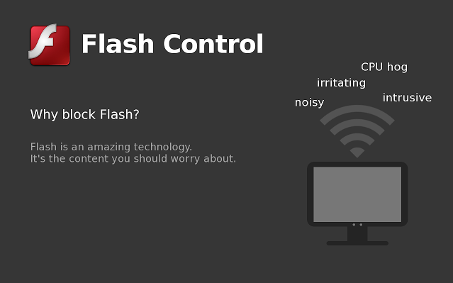 Speed up Chrome with FlashControl extension