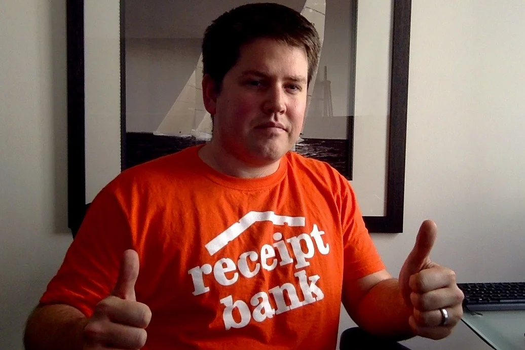 3 reasons to wear your orange Receipt Bank t-shirt