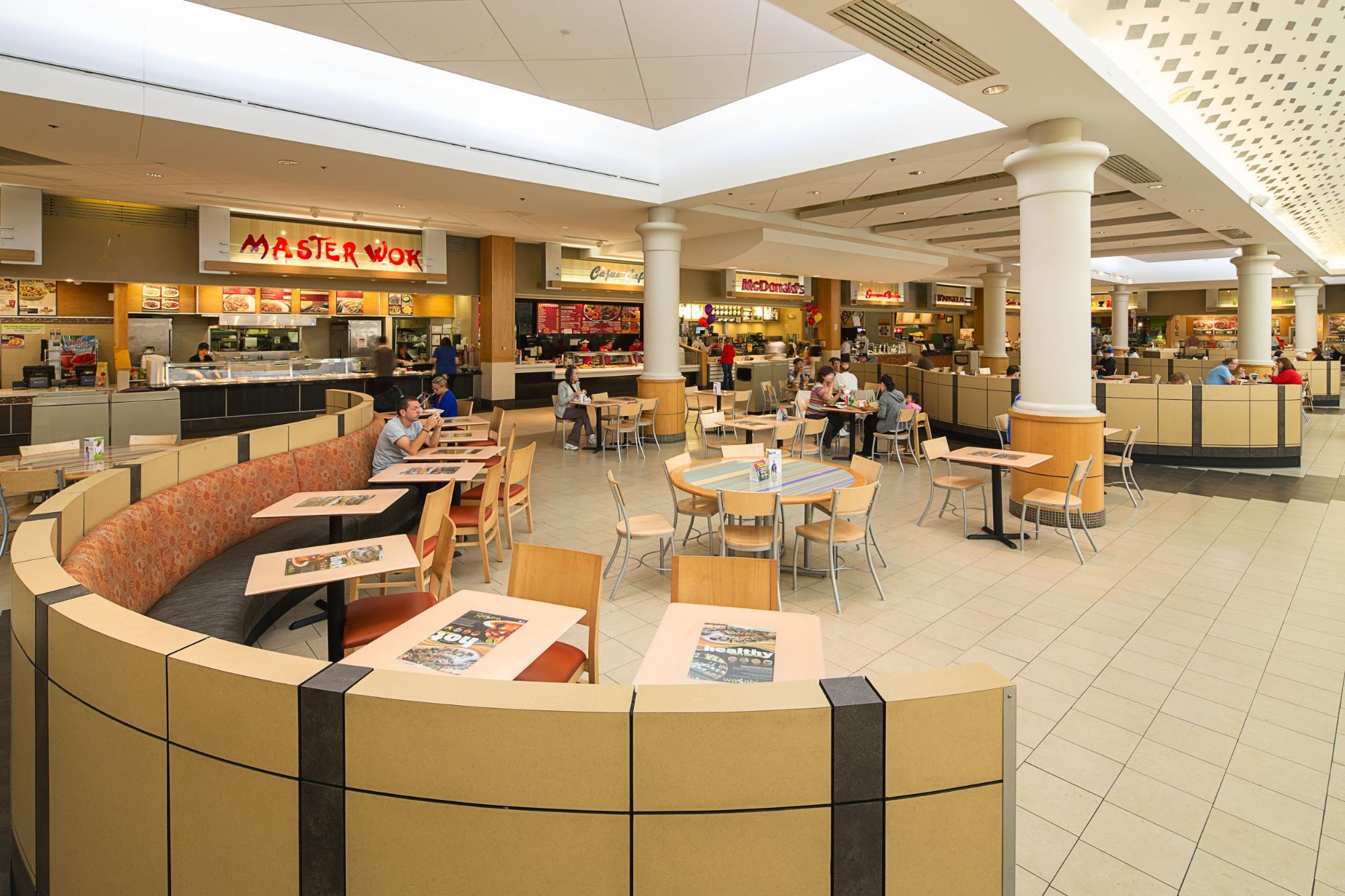 Natick Mall Food Court, courtesy of the Massachusetts Office of Transportation.