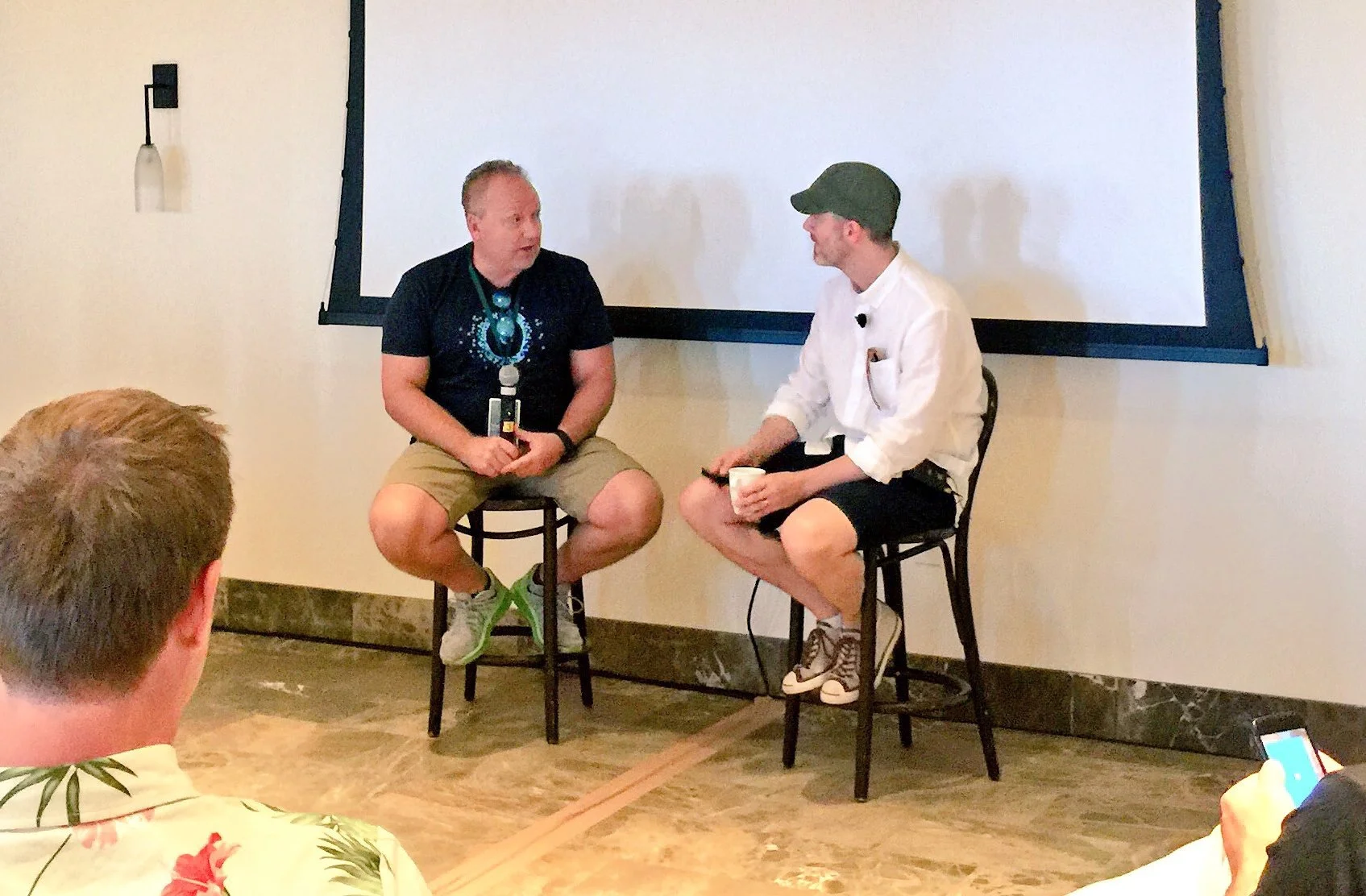 Rod Drury in conversation with David Barrett