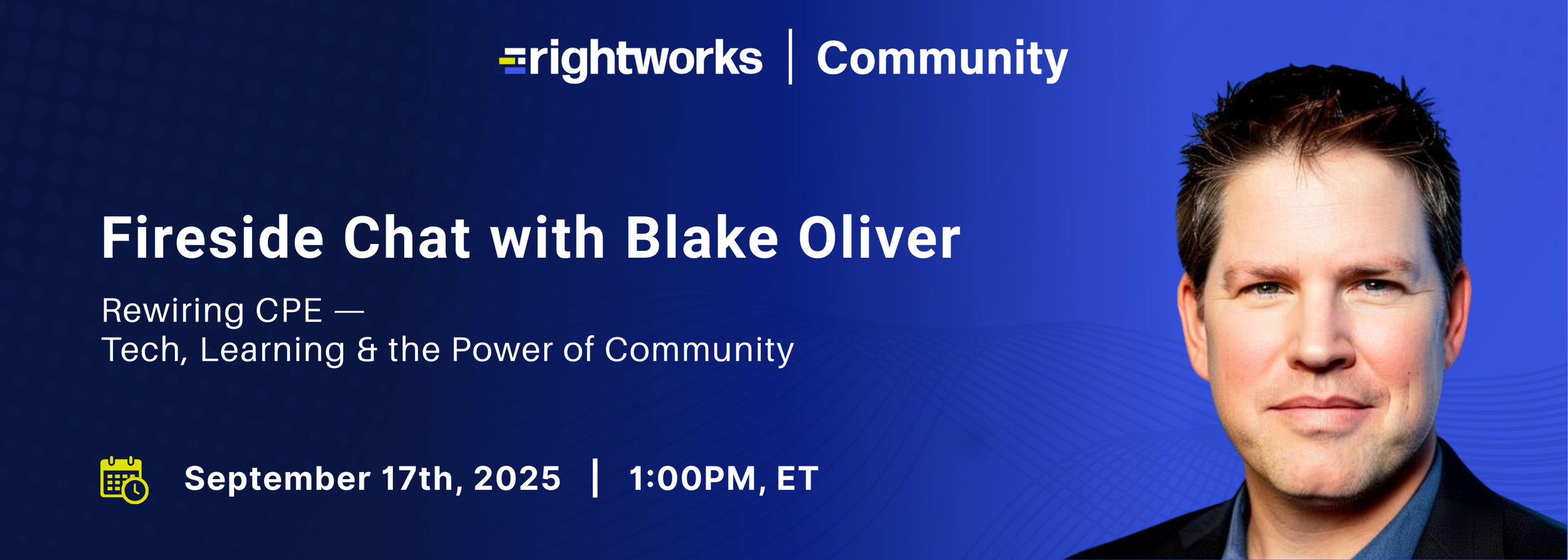 Join Me for a Fireside Chat: Rewiring CPE—Tech, Learning & the Power of Community