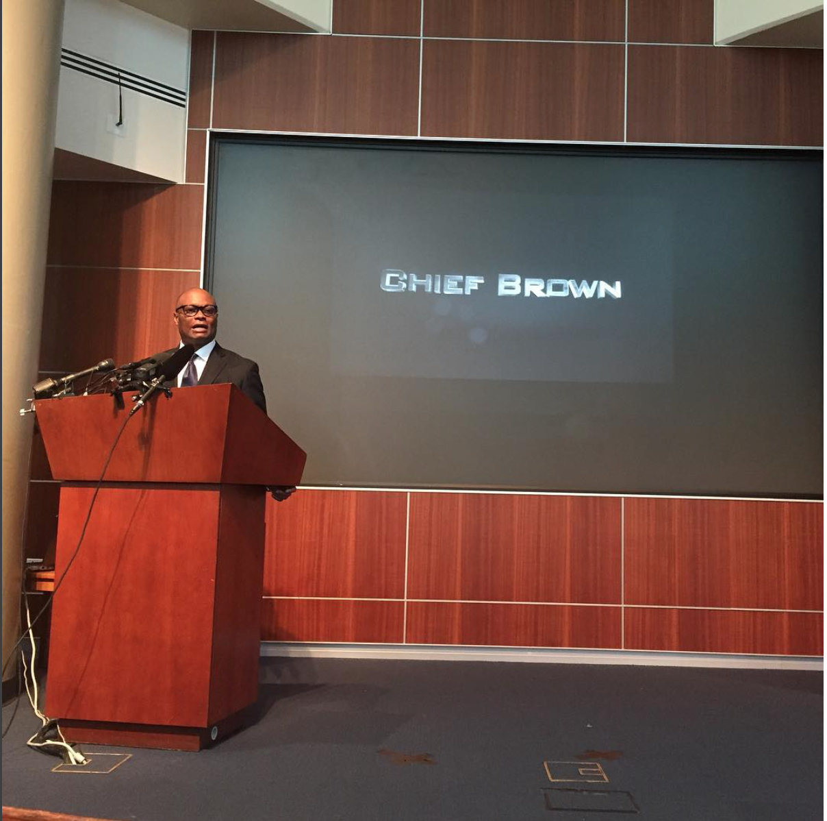  Dallas, TX. Chief Brown speaks to the media about his retirement after 33 years of service with the Dallas Police Department.&nbsp; #dpd &nbsp;&nbsp; #dallaspd &nbsp;&nbsp; #dallasstrong &nbsp; #SnapshotLives   