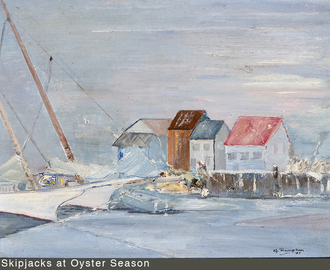 Skipjacks at Oyster Season