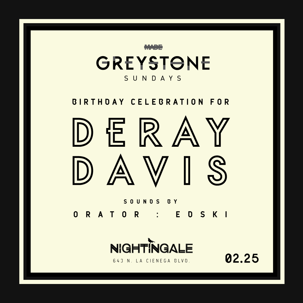 Greystone Sundays at Nightingale Plaza, February 25, 2018