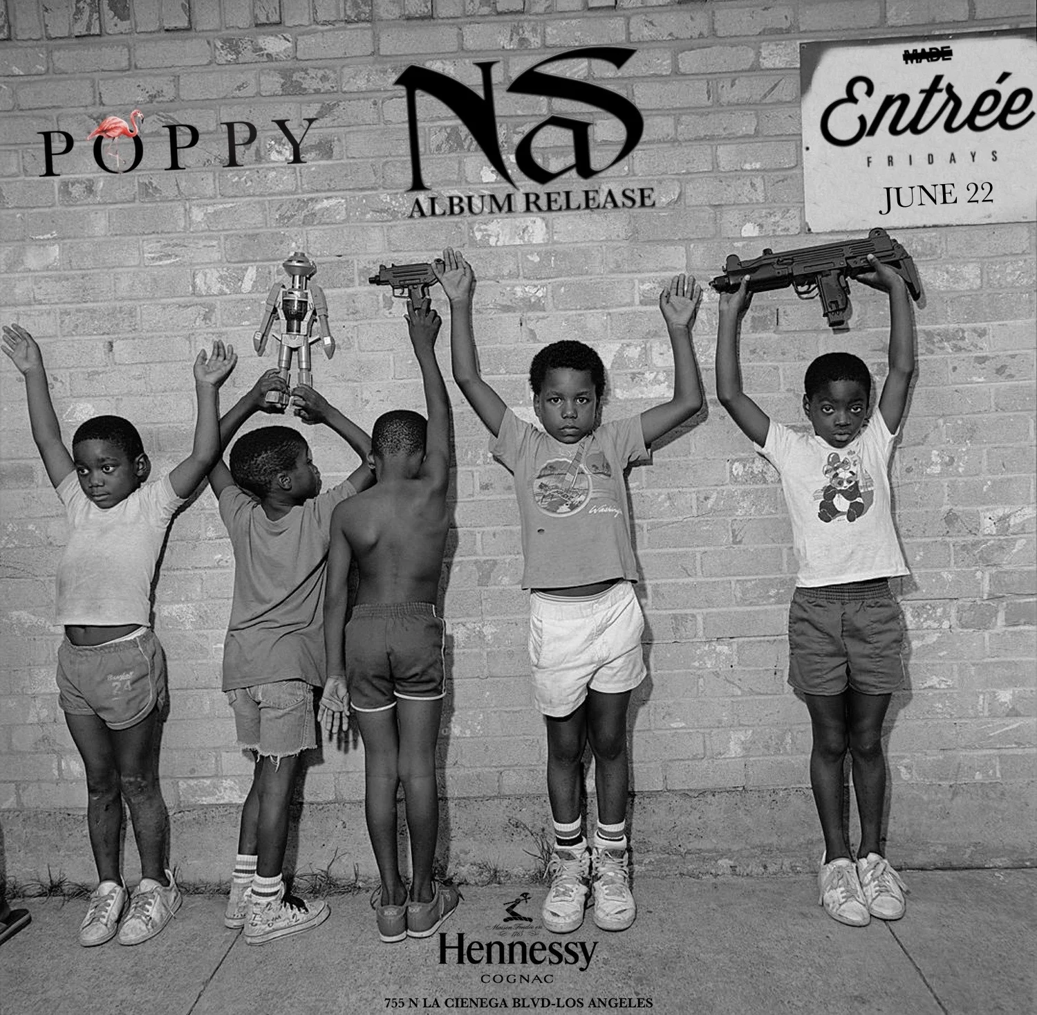 Entree Fridays at Poppy Nightclub, June 12, 2018