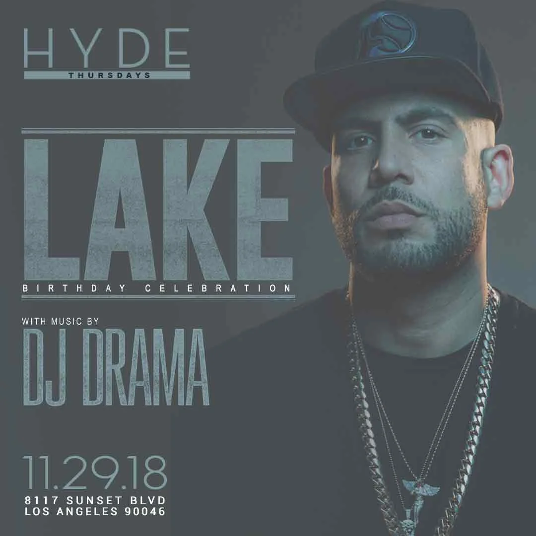 Hyde Sunset Thursdays, November 29, 2018