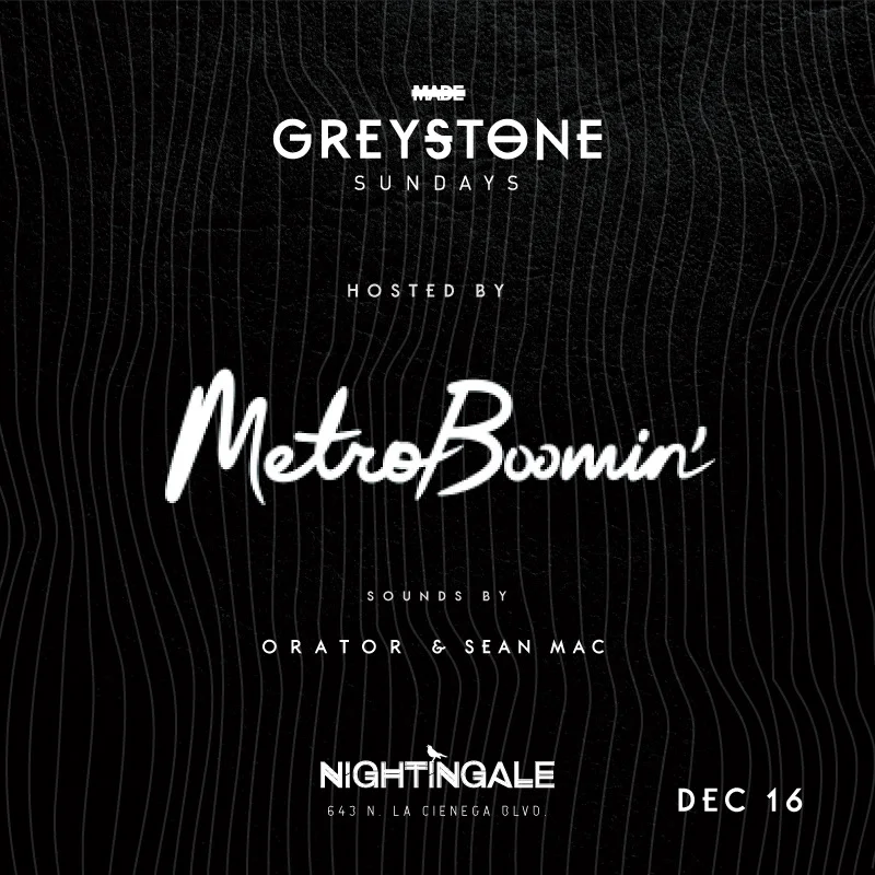 Greystone Sundays at Nightingale Plaza, December 16, 2018