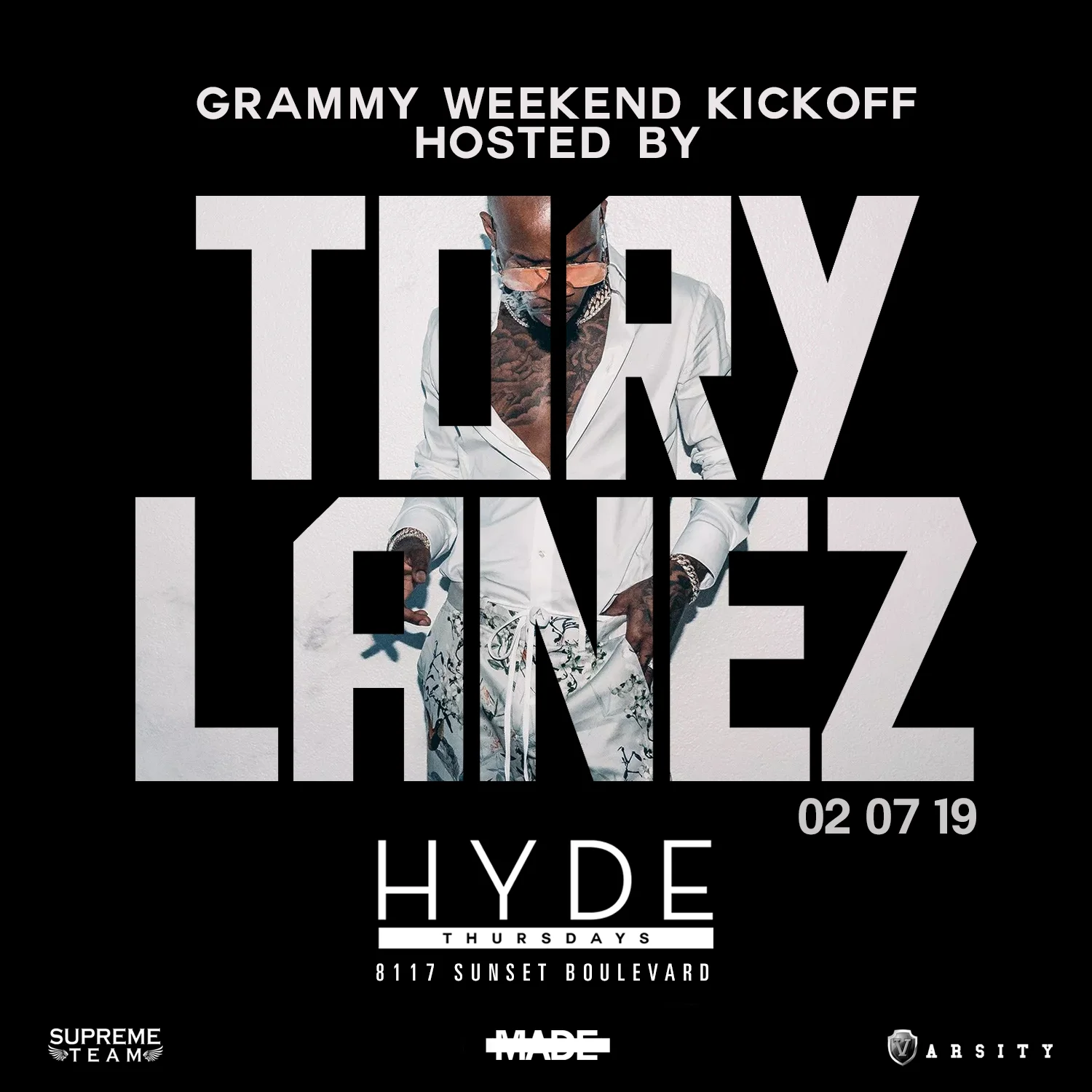 Hyde Sunset Thursdays, February 7, 2019