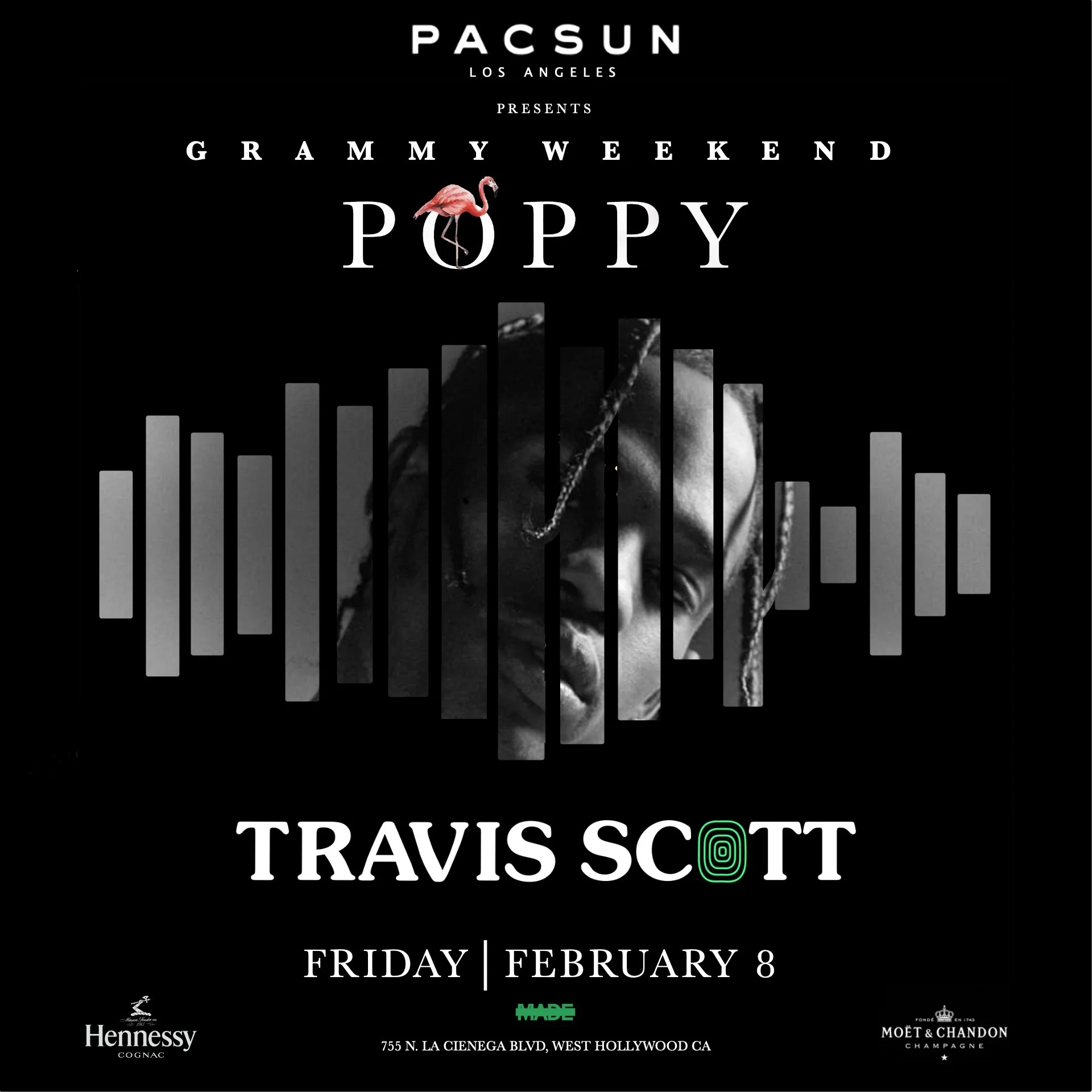 Entree Fridays at Poppy Nightclub, February 8, 2019