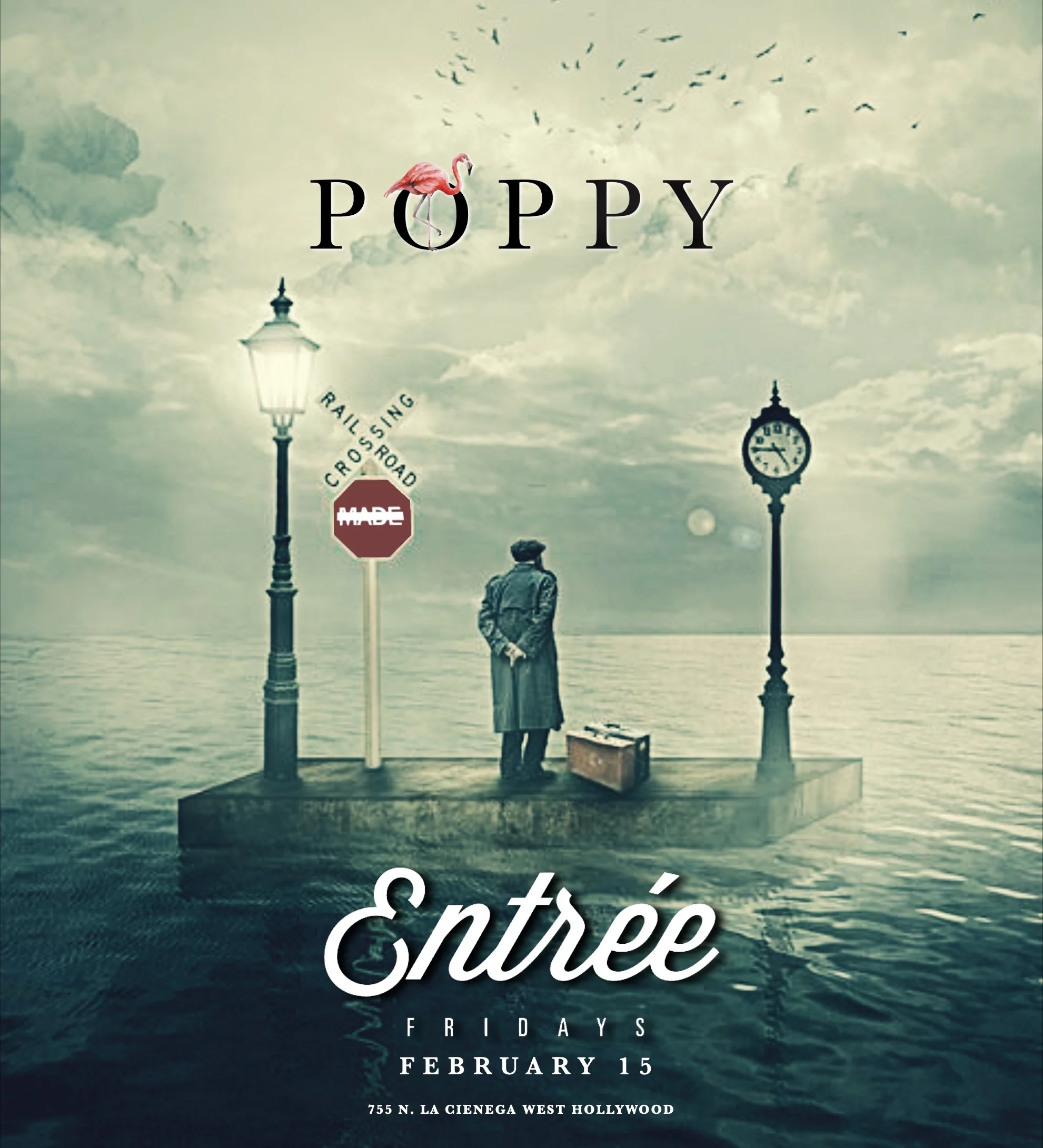 Copy of Entree Fridays at Poppy Nightclub, February 8, 2019