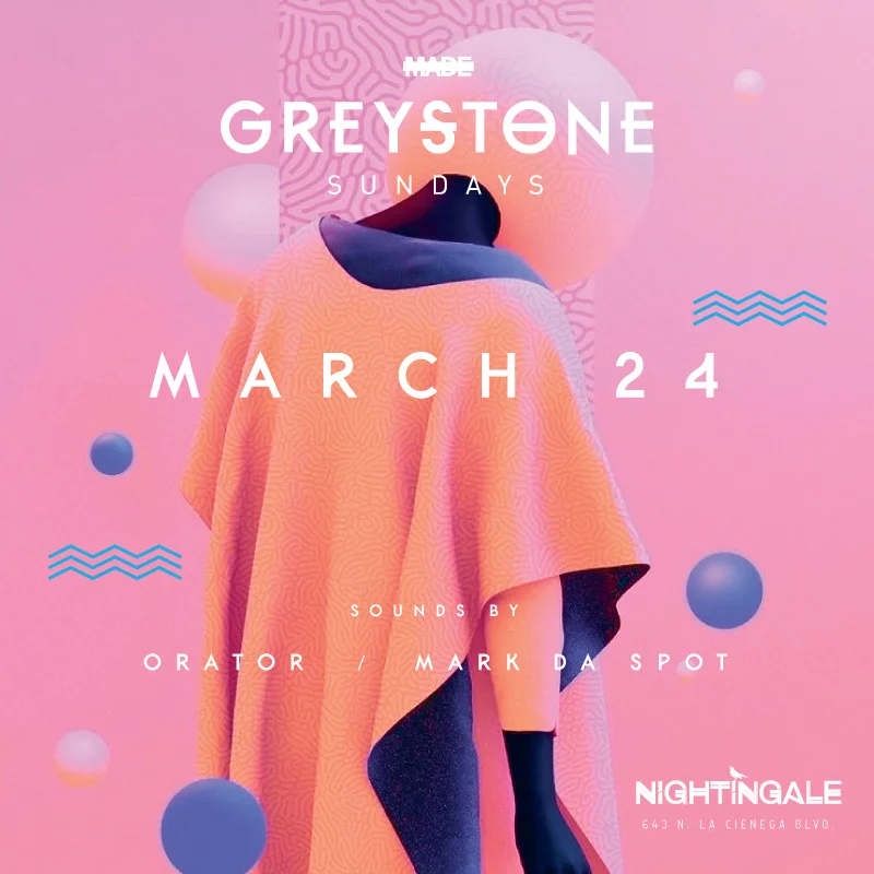 Greystone Sundays at Nightingale Plaza, March 24, 2019
