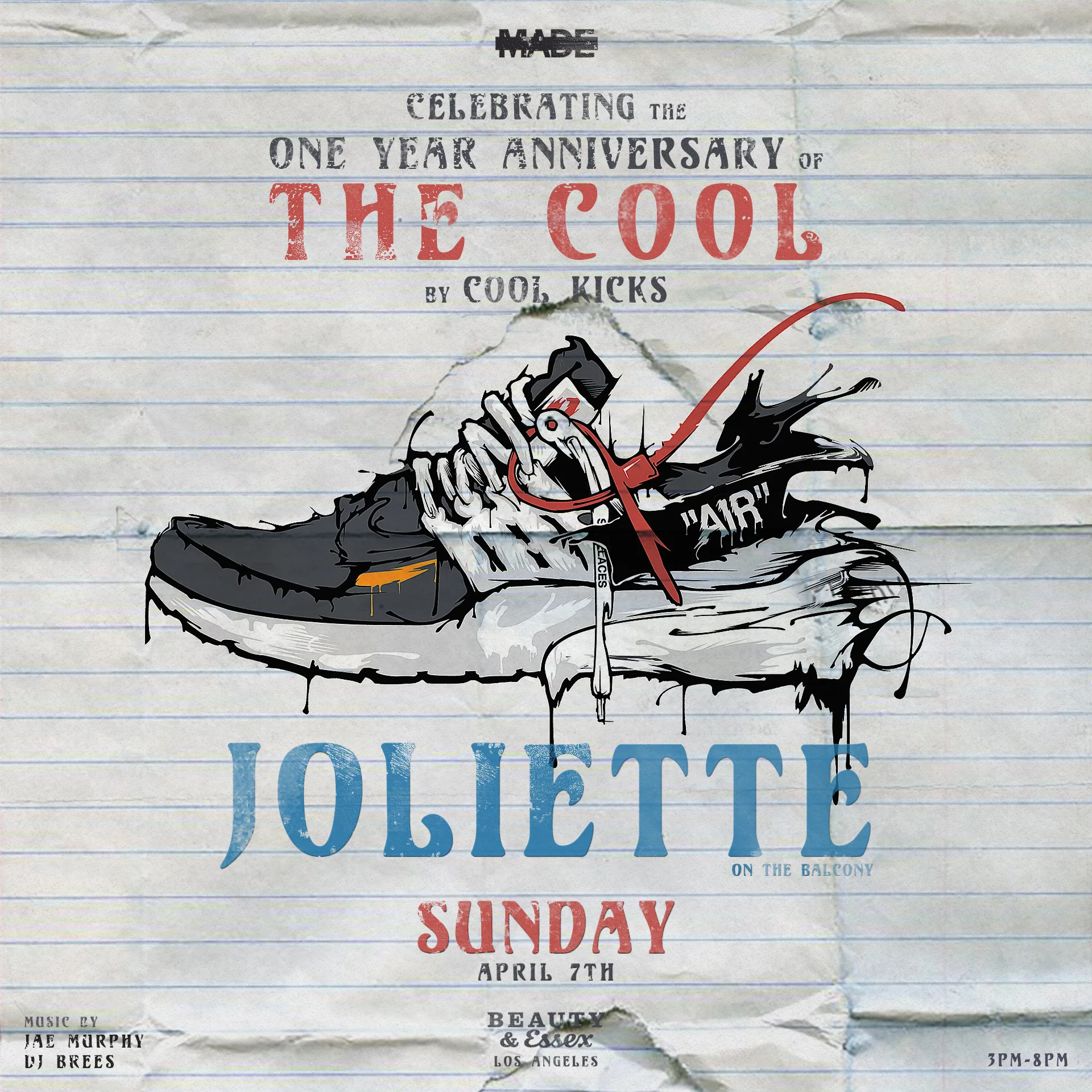 Joliette on the Balcony at Beauty &amp; Essex, April 7, 2019