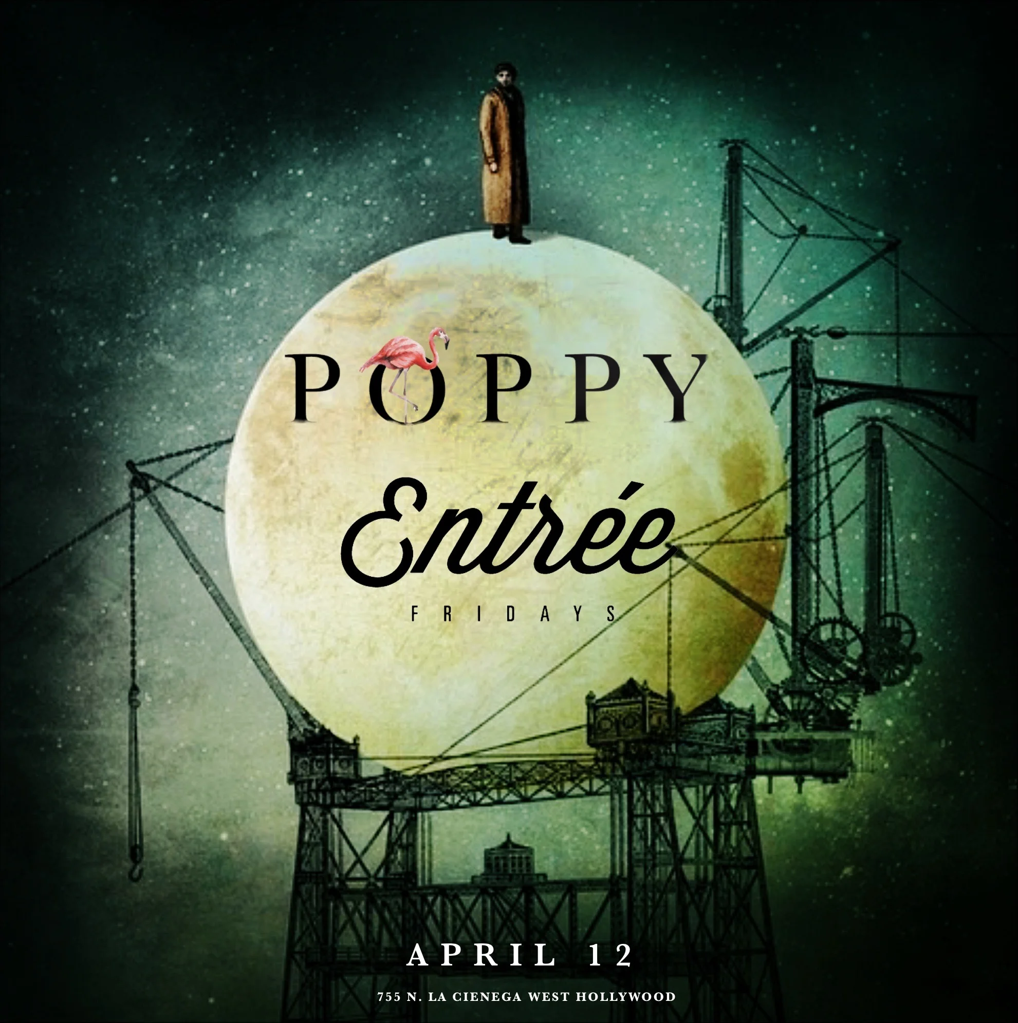 Entree Fridays at Poppy Nightclub, April 12, 2019