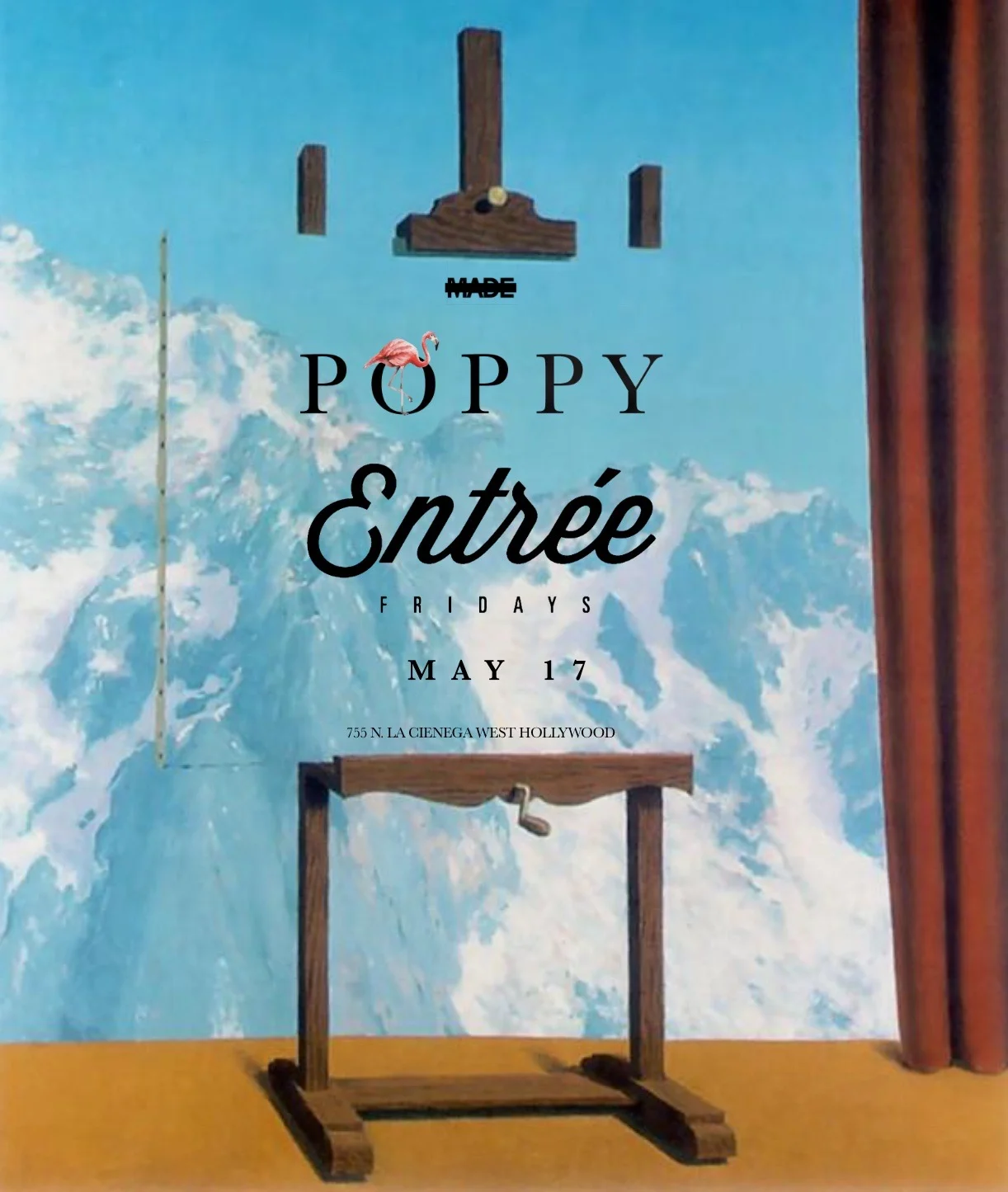 Entree Fridays at Poppy Nightclub - Friday, May 17, 2019