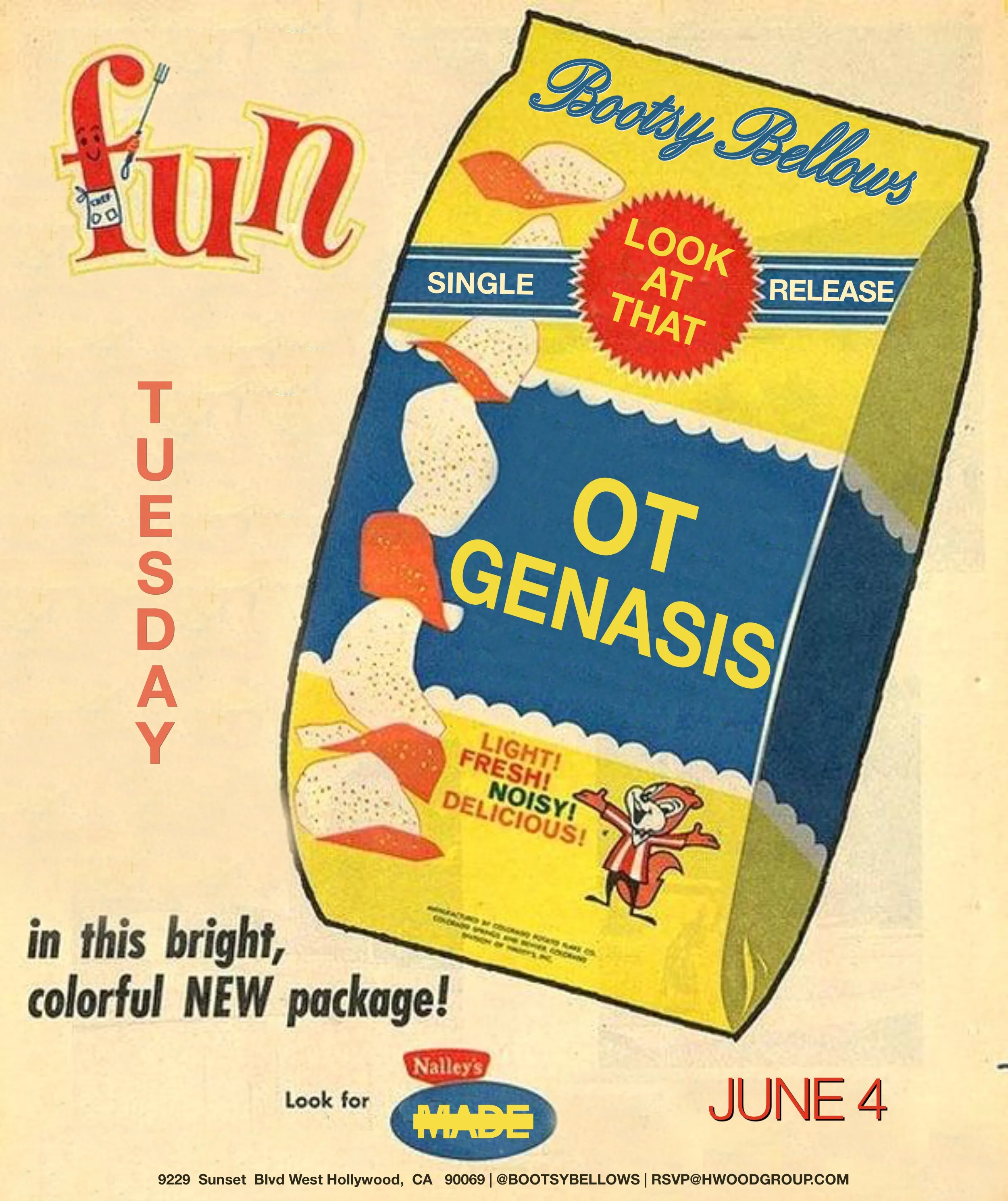 #madeatBootsy - Tuesday, June 04, 2019