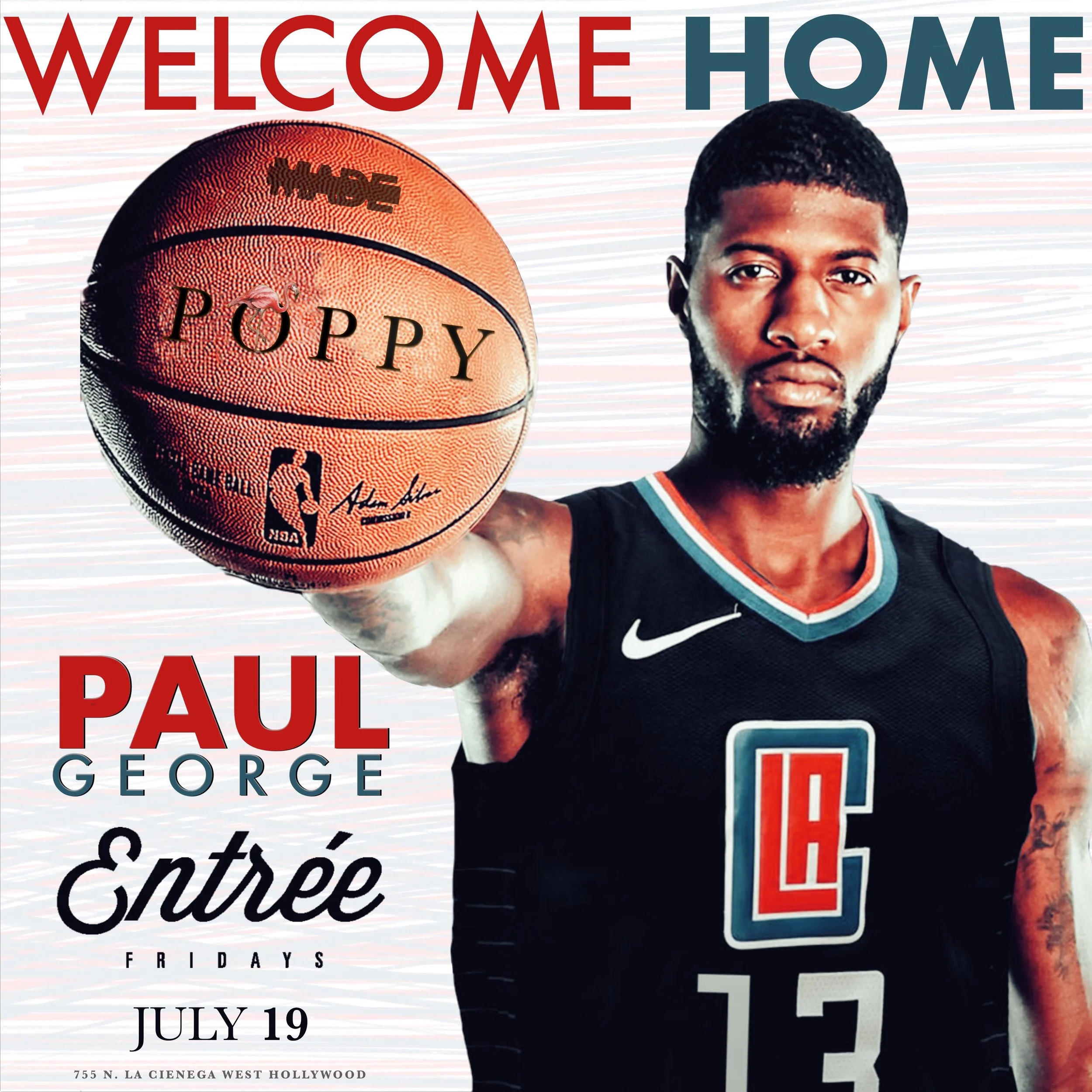 Entree Fridays at Poppy Nightclub - Friday, July 19, 2019
