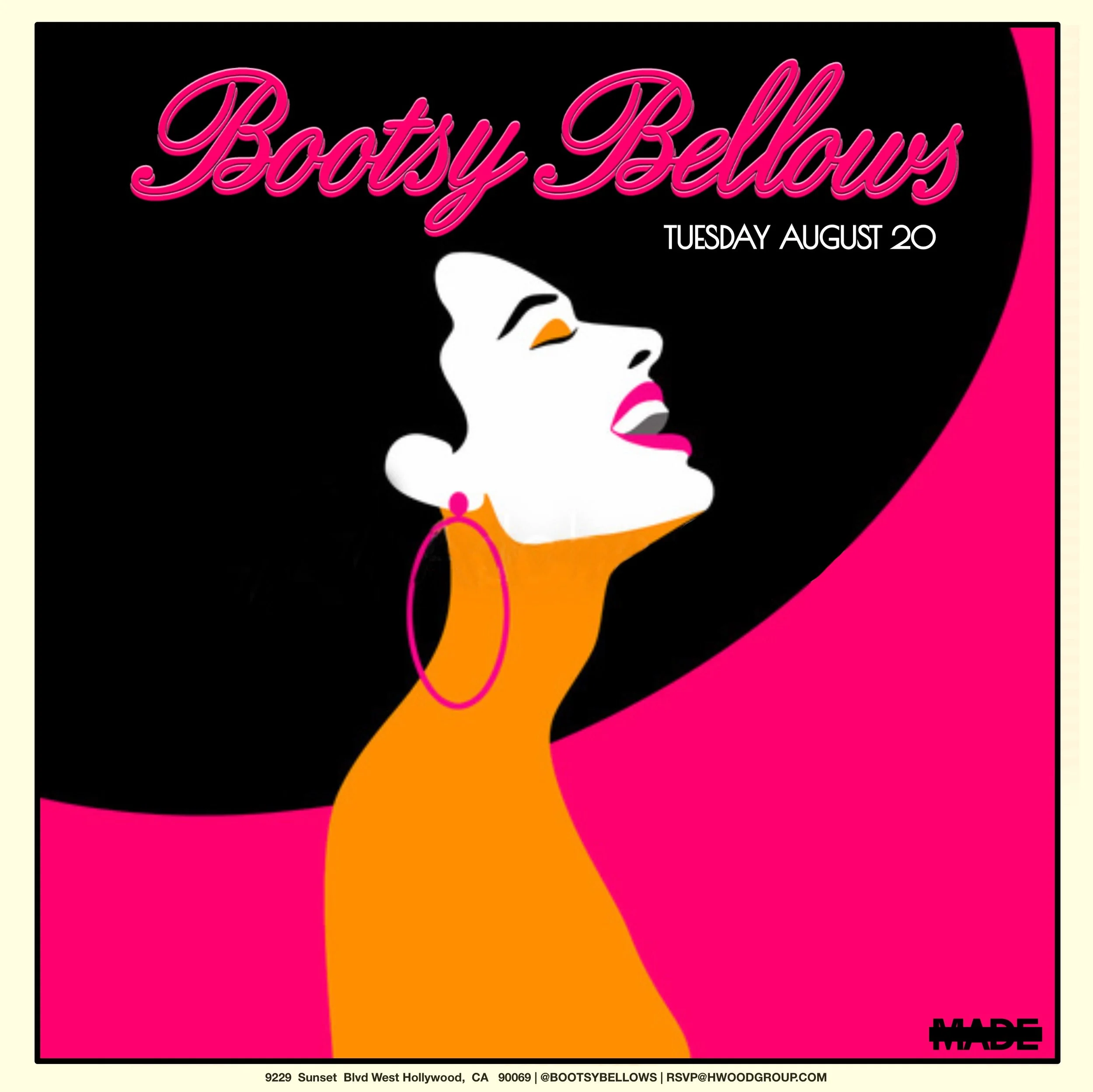 #madeatBootsy - Tuesday, August 20, 2019