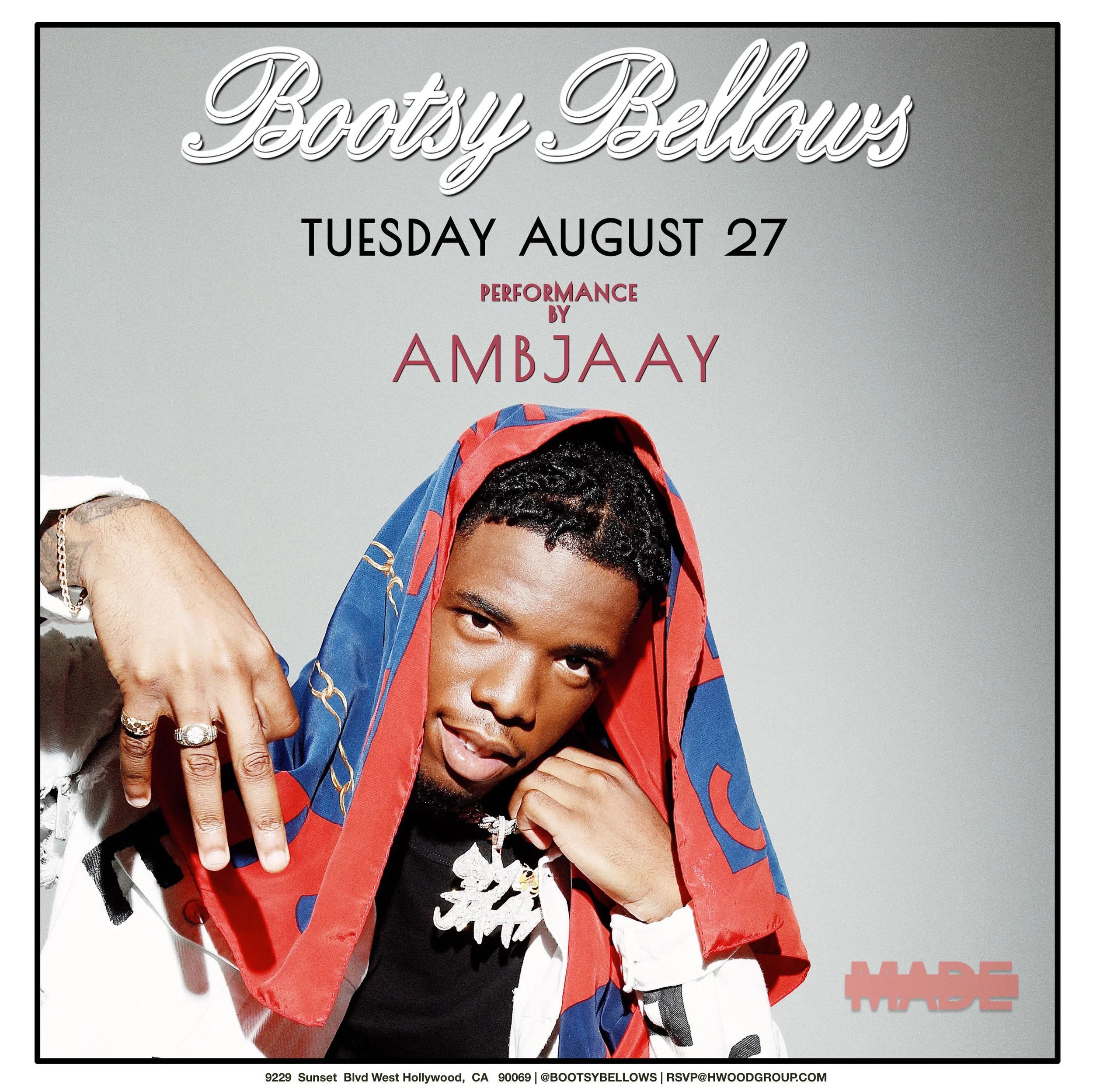 #madeatBootsy - Tuesday, August 27, 2019