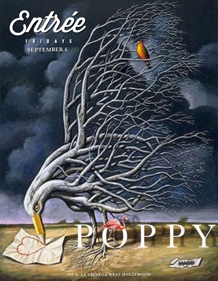 Entree Fridays at Poppy Nightclub - Friday, September 6, 2019