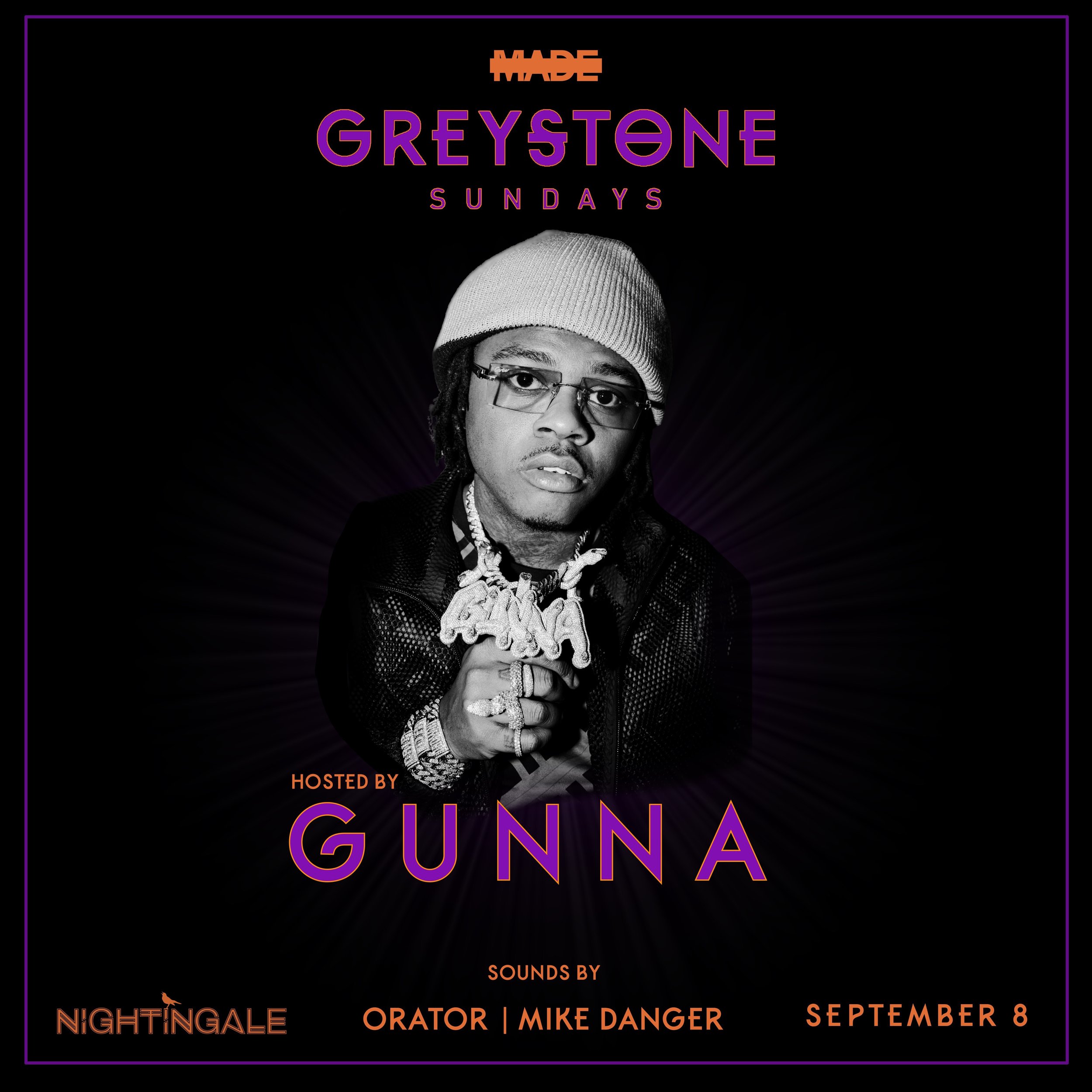 Greystone Sundays at Nightingale Plaza - Sunday, September 08, 2019