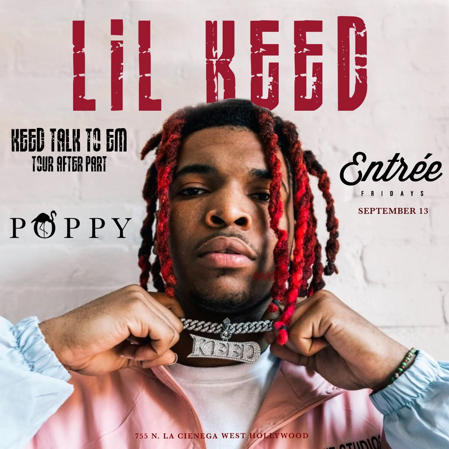 Entree Fridays at Poppy Nightclub - Friday, September 13, 2019