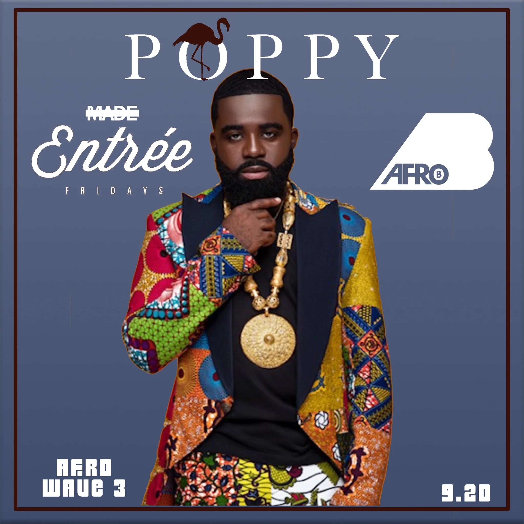Entree Fridays at Poppy Nightclub - Friday, September 20, 2019