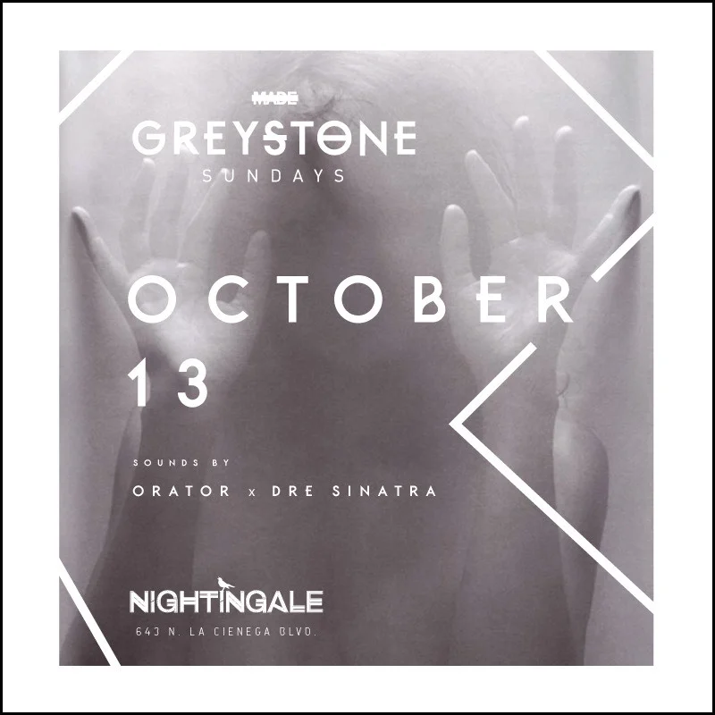 Greystone Sundays at Nightingale Plaza - Sunday, October 13, 2019