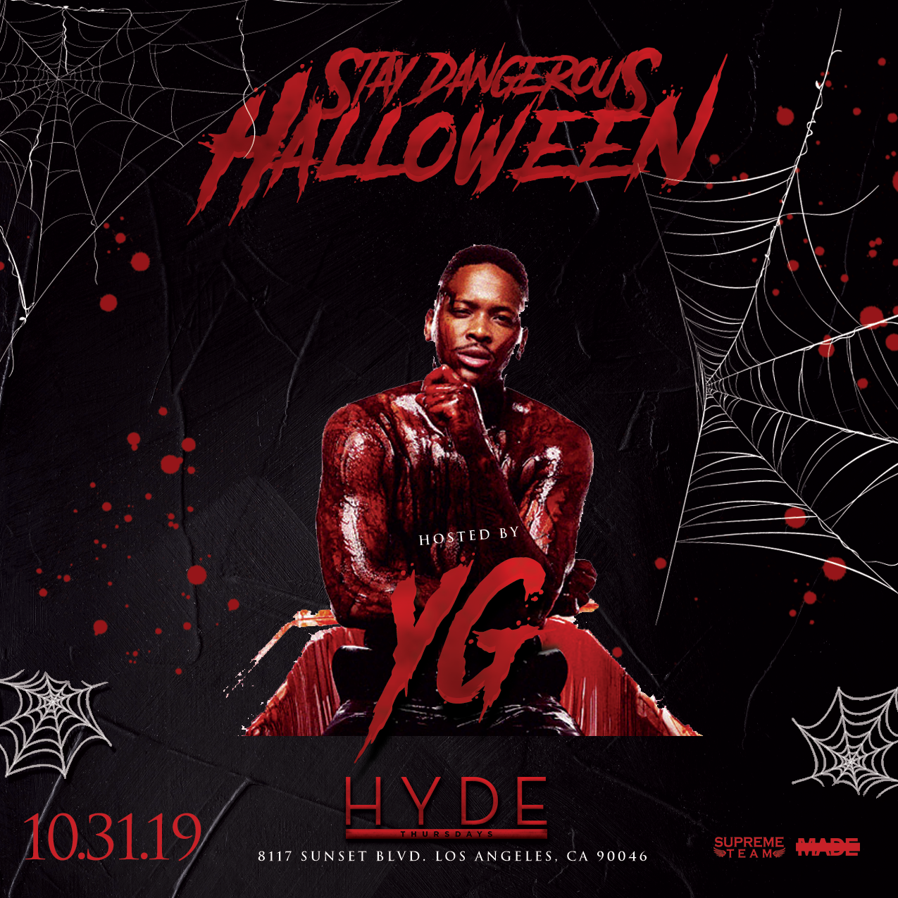 HYDE Thursdays - at HYDE Sunset - Thursday, October 31, 2019