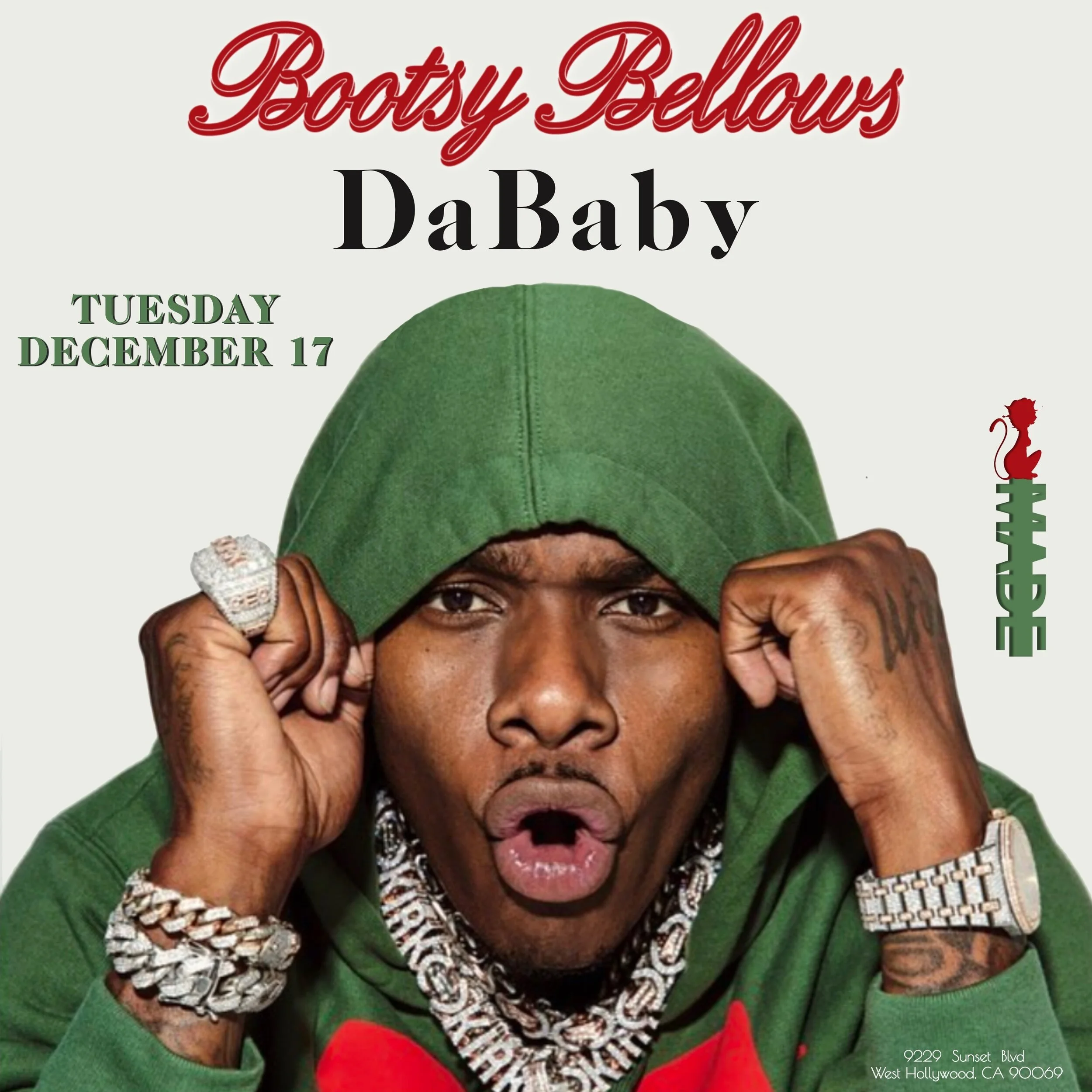 #madeatBootsy At Bootsy Bellows - Tuesday, December 17, 2019