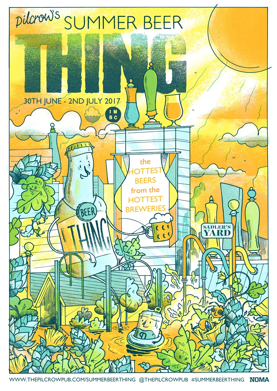 Summer Beer Thing artwork by Luke Drozd