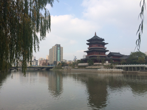  Nanjing along the Yangtze River.
