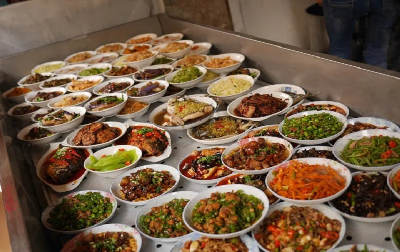The wide variety of street food found in Changsha