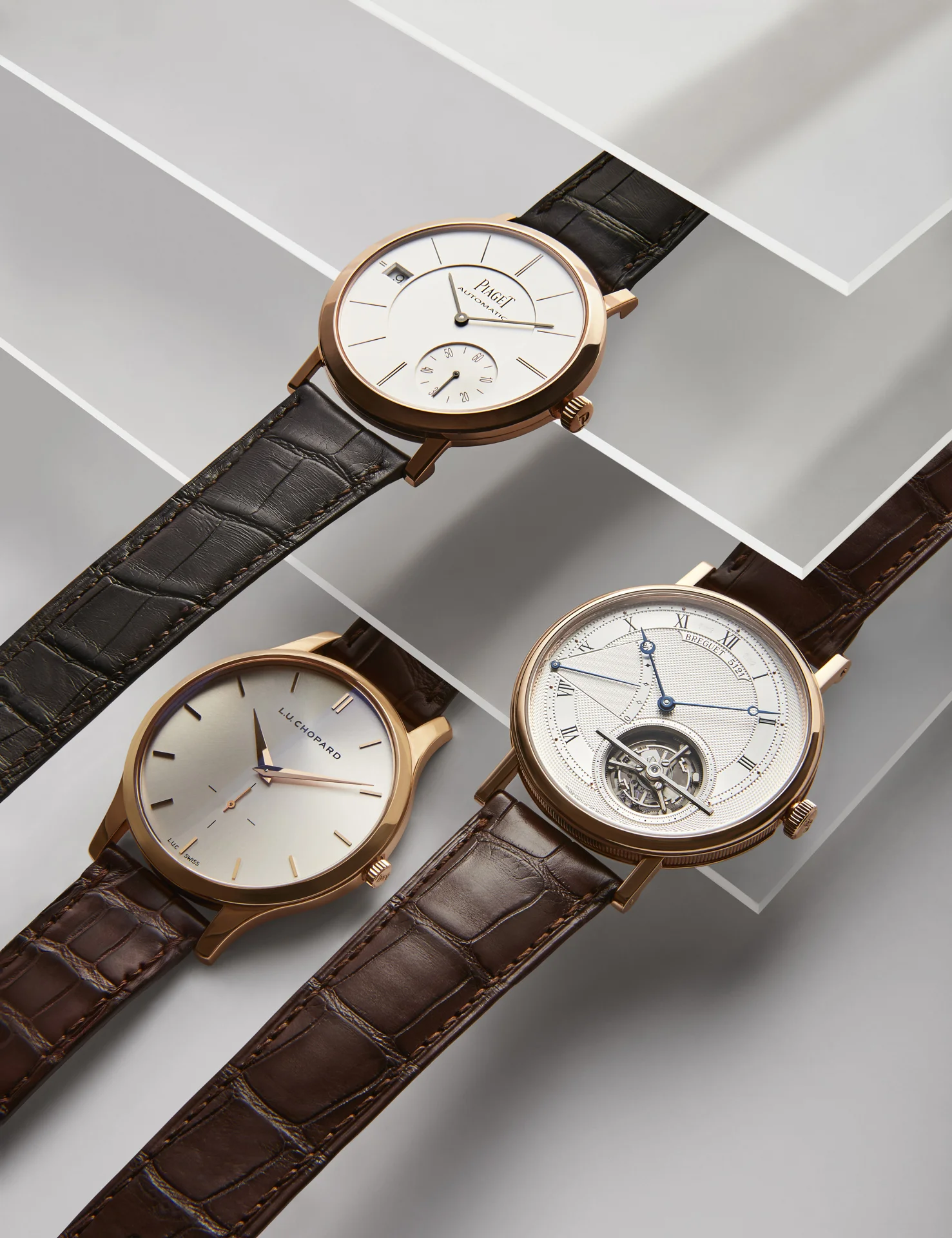  Watch photographer in London Josh Caudwell shoots creative still life photography of Chopard, Breguet and Piaget watches. Luxury product photographer in London, Paris and New York, for creative photography of fine jewellery and watches. 