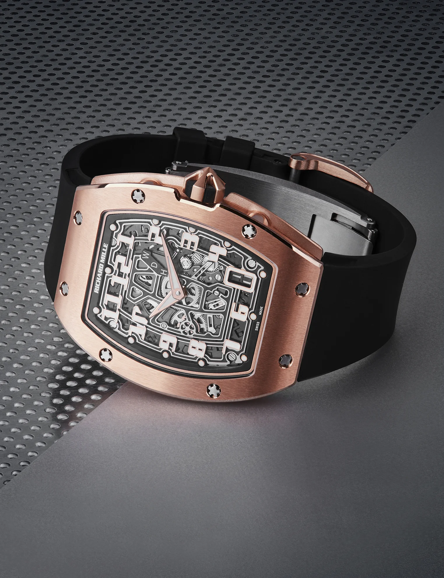  Richard Mille watch shot by London based still life photographer Josh Caudwell. Creative product photography by watch photographer in London, Paris, NYC. 