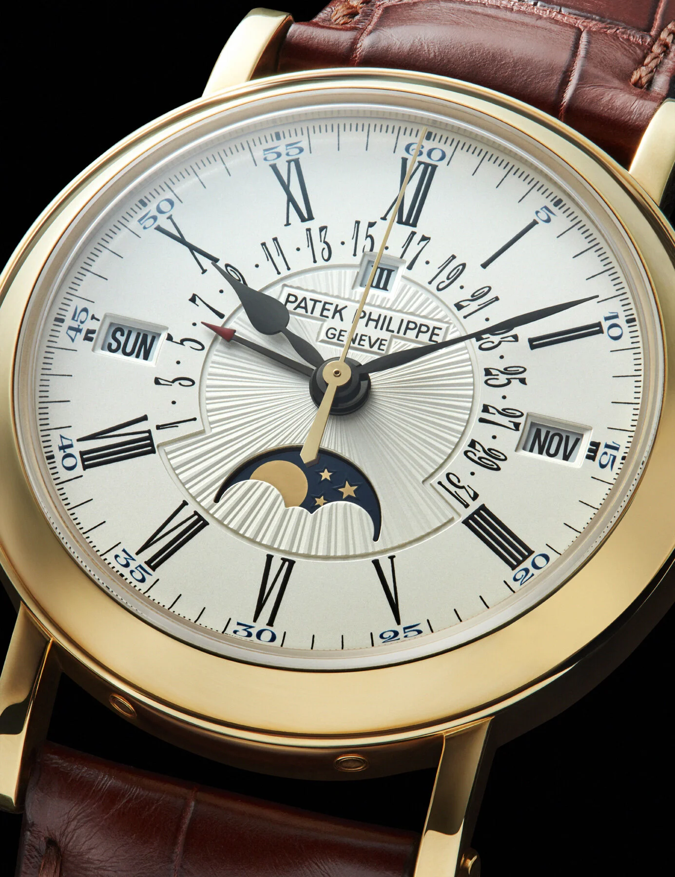  Still life photography watch close up of Patek Philippe watch, shot by still life product photographer in London, Josh Caudwell. Creative watch photography of beautiful luxury watches. Super close up photography of watches for Brummell Magazine edit