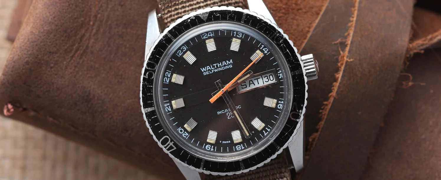 A wonderful watch rendered OBSOLETE by quartz. CURRENTLY available on Theo & Harris.