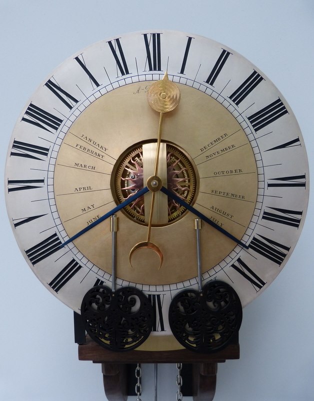 Anna's Horizon Clock that won her a finalist place in the F.P. Journe Young Talent Competition. Photo courtesy of the ACHI